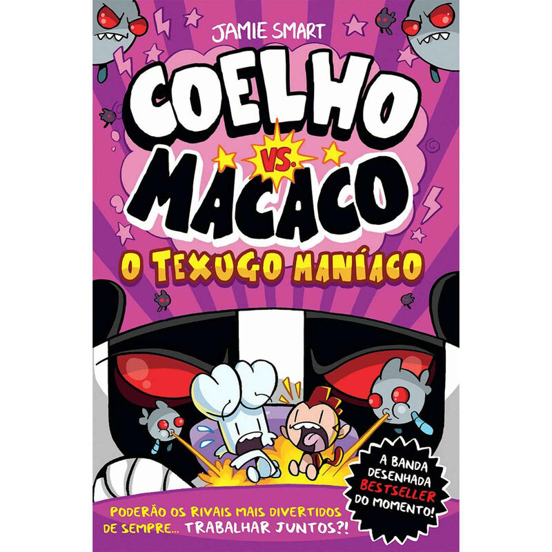 Coelho vs. Macaco Nº 5 - O Texugo Maníaco de Jamie Smart