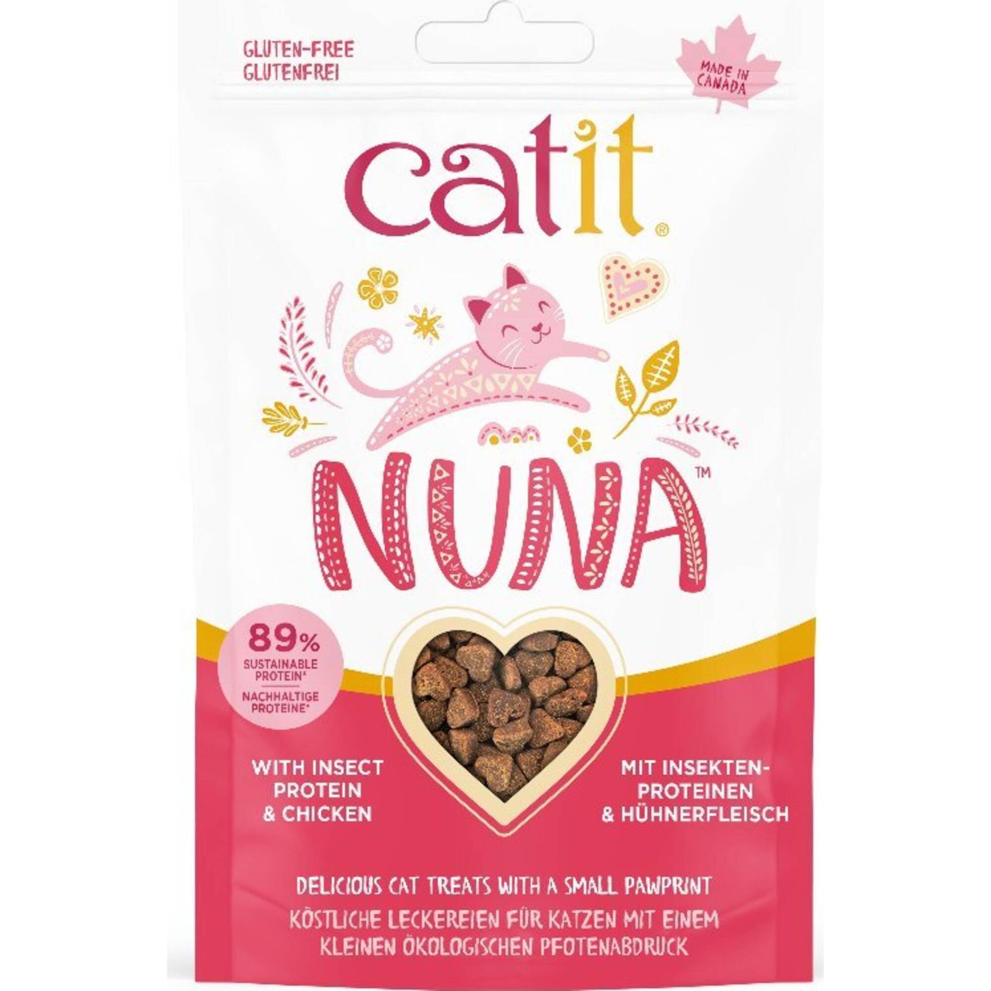 Snack para Gato Insetos e Frango Nuna Catit