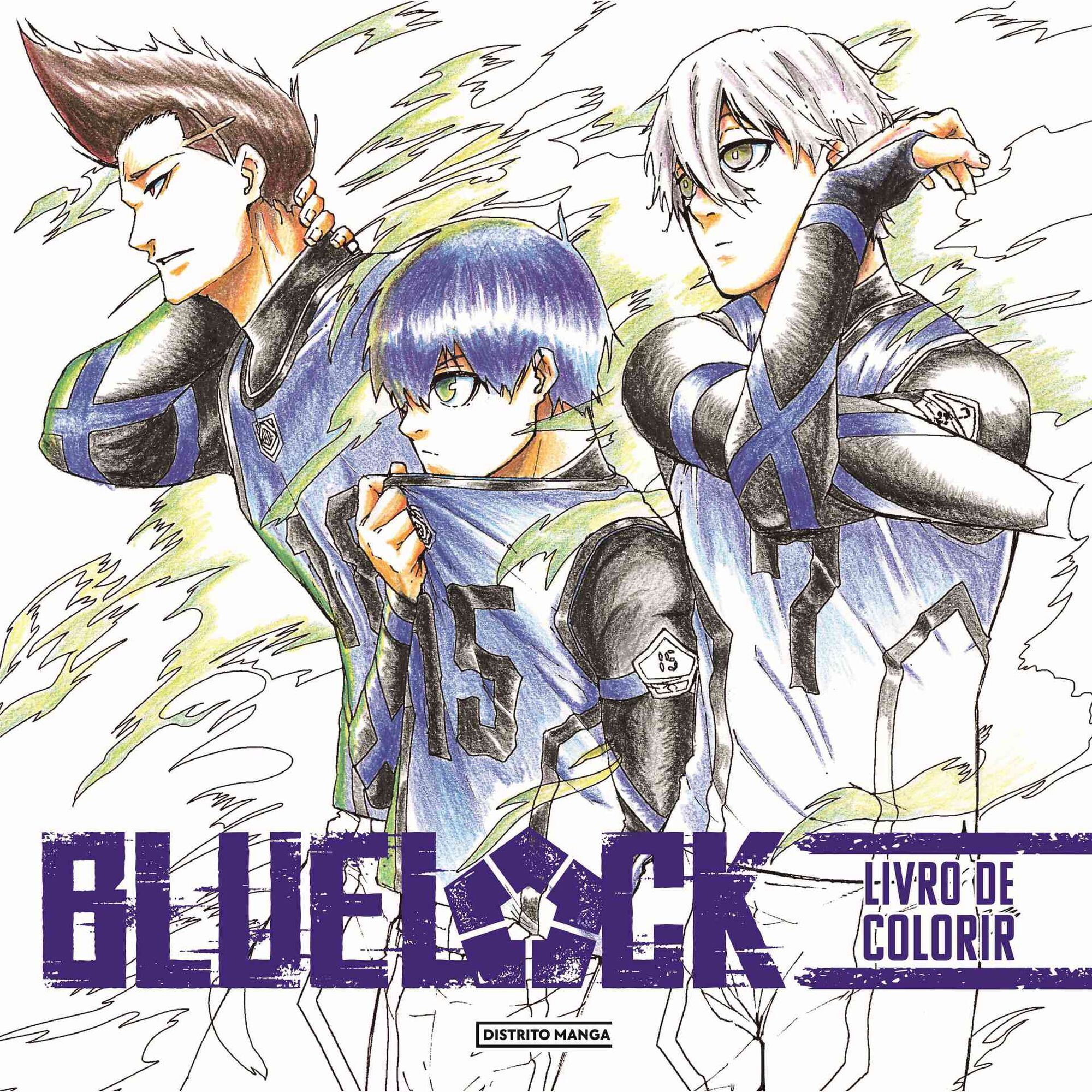 Blue Lock (Livro de Colorir) de Muneyuki Kaneshiro