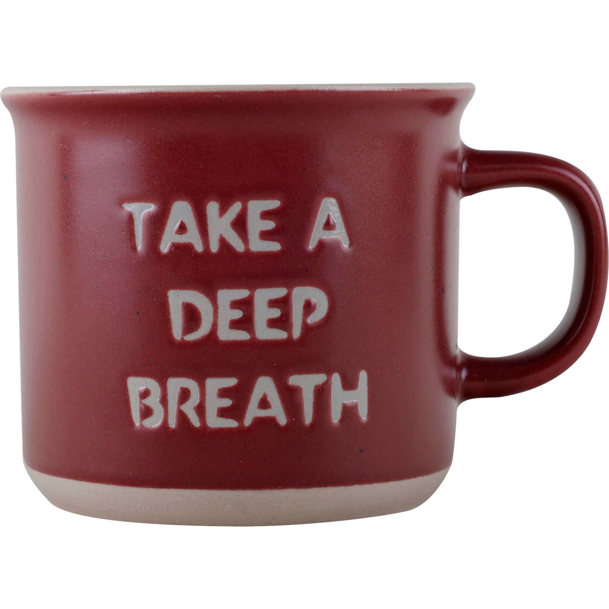 Caneca 285ml Take a Deep Breath Kasa