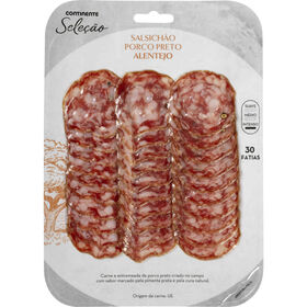 Salsichão de Porco Preto Fatiado