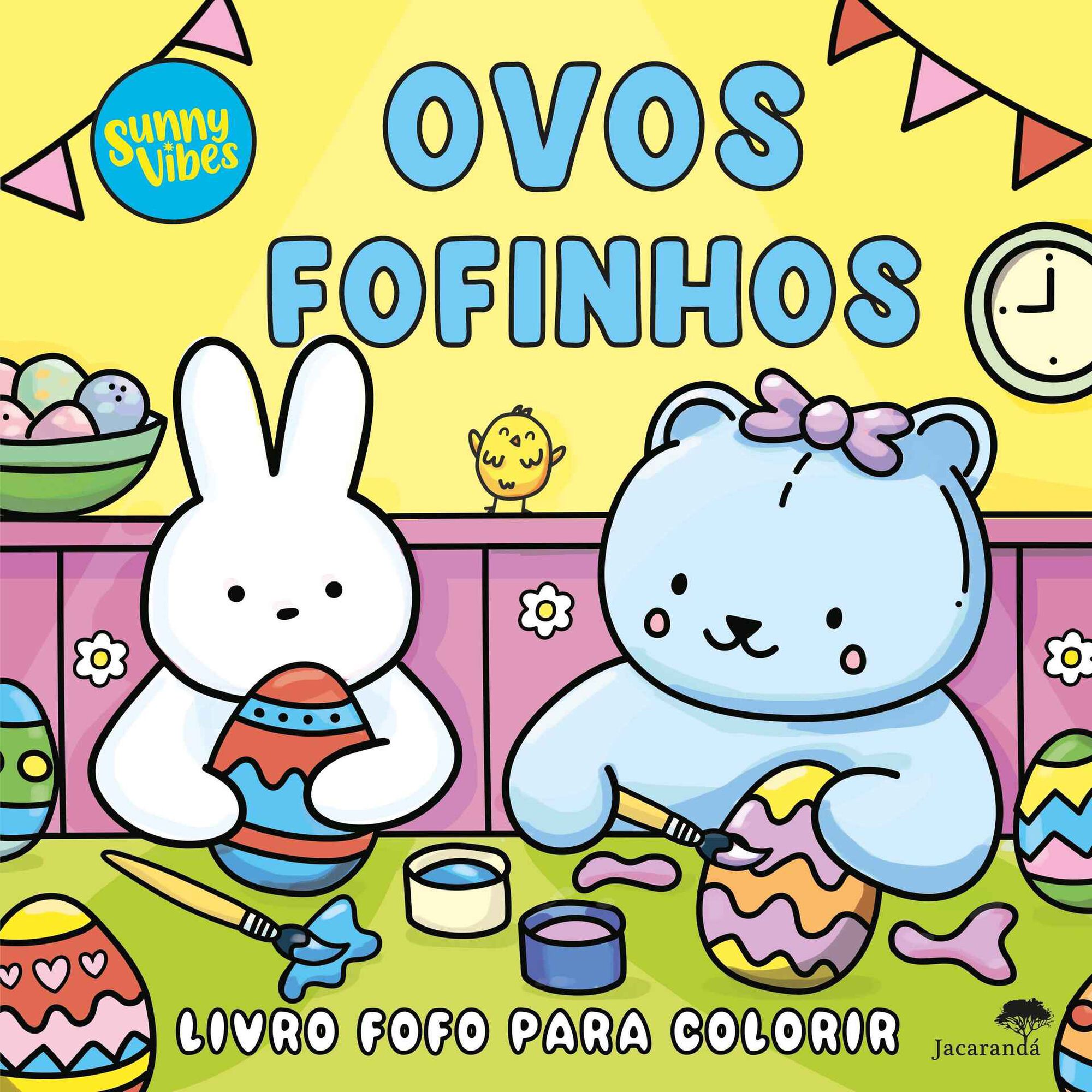 Ovos Fofinhos (Livro de Colorir)