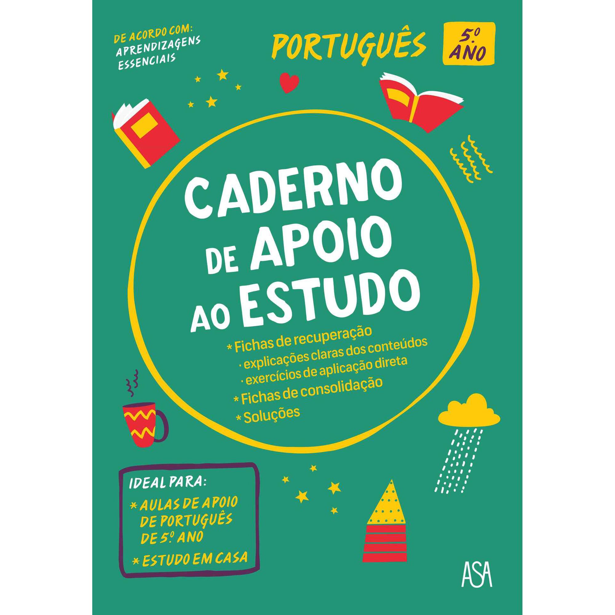 Caderno de Apoio ao Estudo - Português  5.º Ano