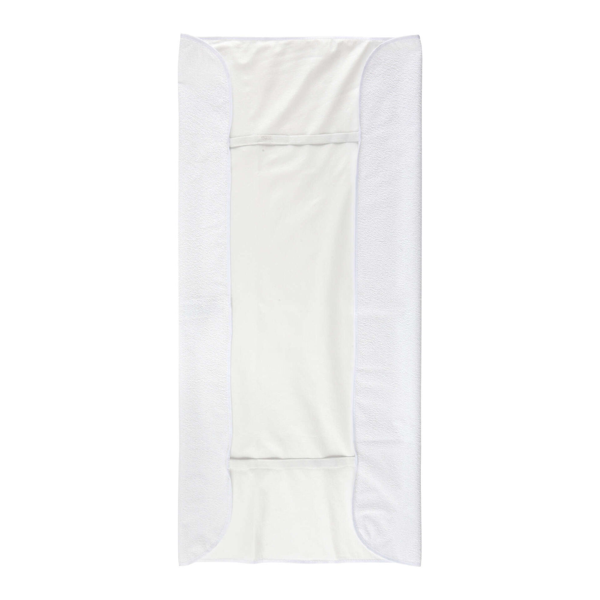 Protetor de Colchão Ajustável com Elásticos e Impermeável 65x93cm Branco Protetor de Colchão Ajustável com Elásticos e Impermeável 65x93cm Branco