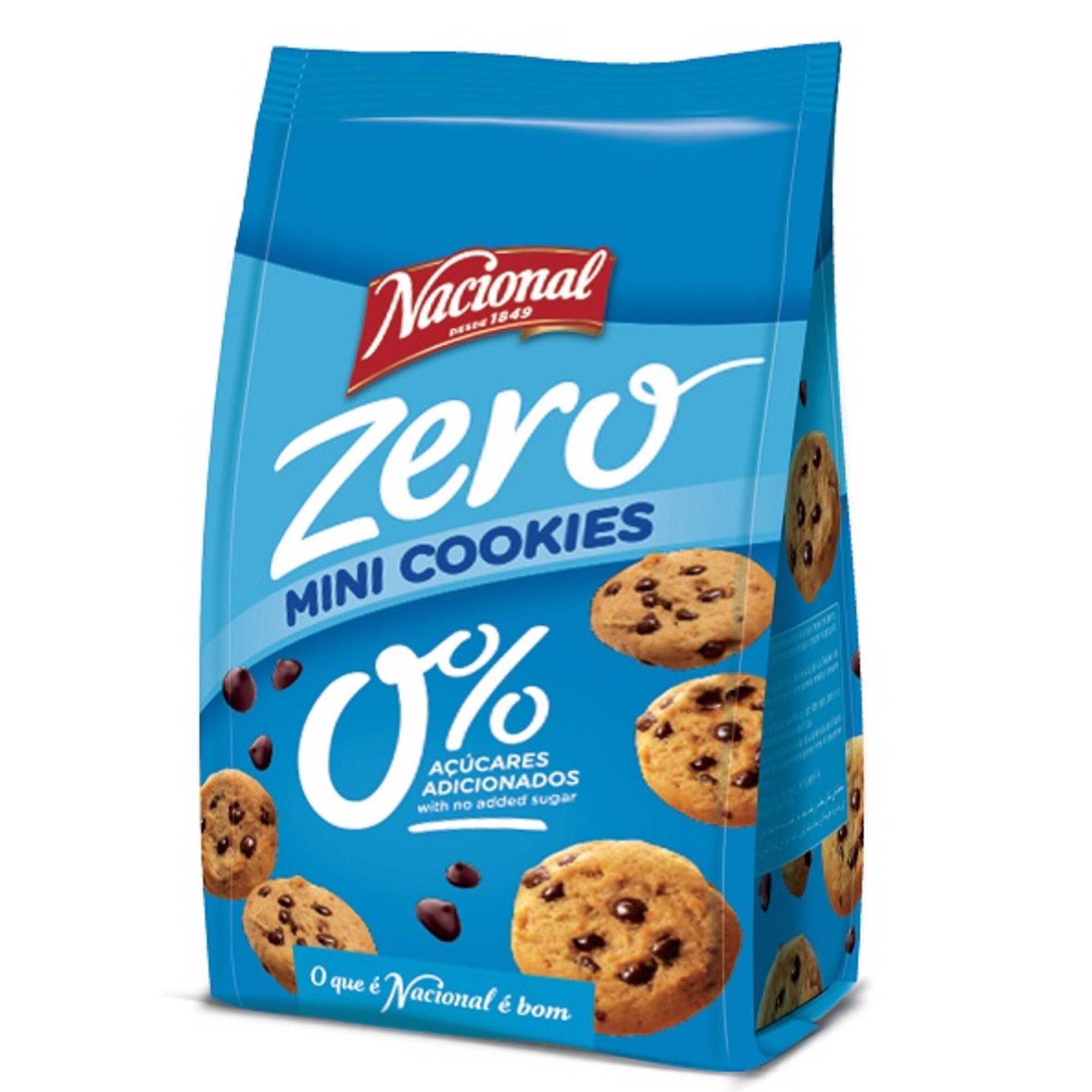 Bolachas Mini Cookies Zero sem Açúcar Bolachas Mini Cookies Zero sem Açúcar
