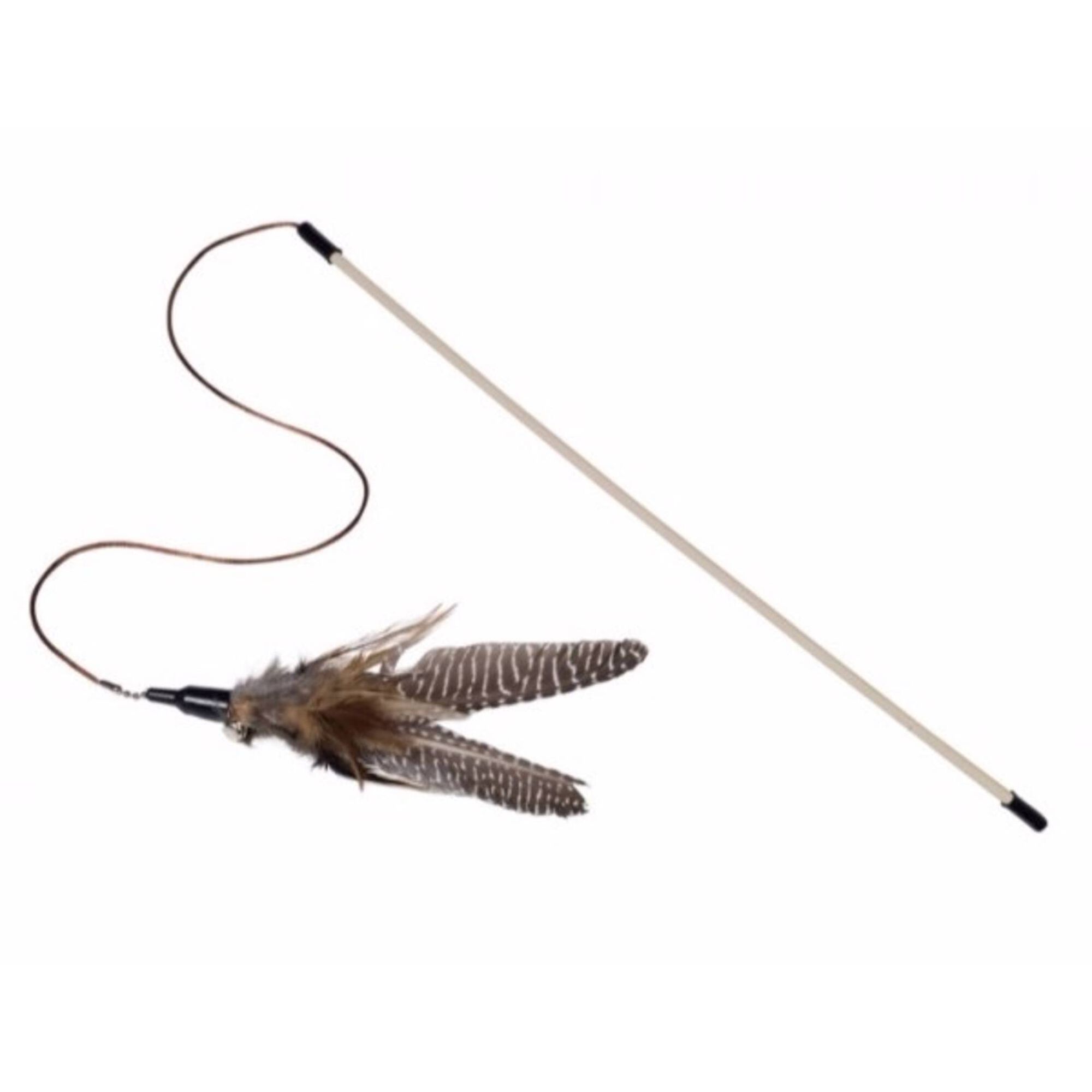 Brinquedo para Gato Cana com Pena 55 cm