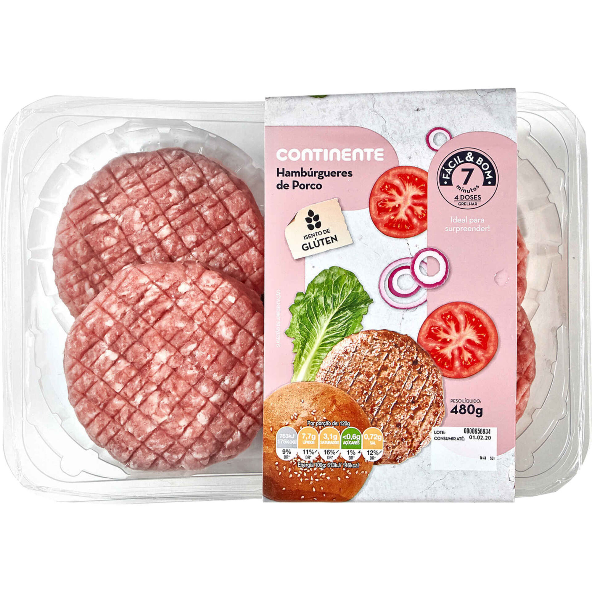 Hambúrguer de Porco