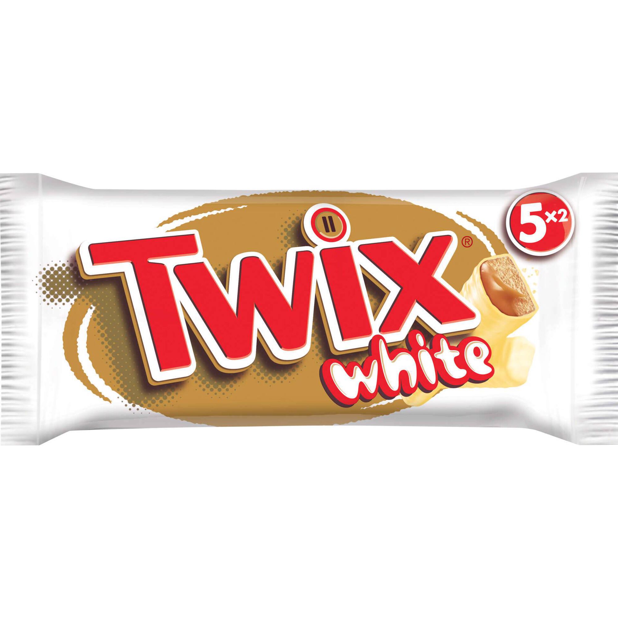 Snack de Chocolate Branco e Caramelo