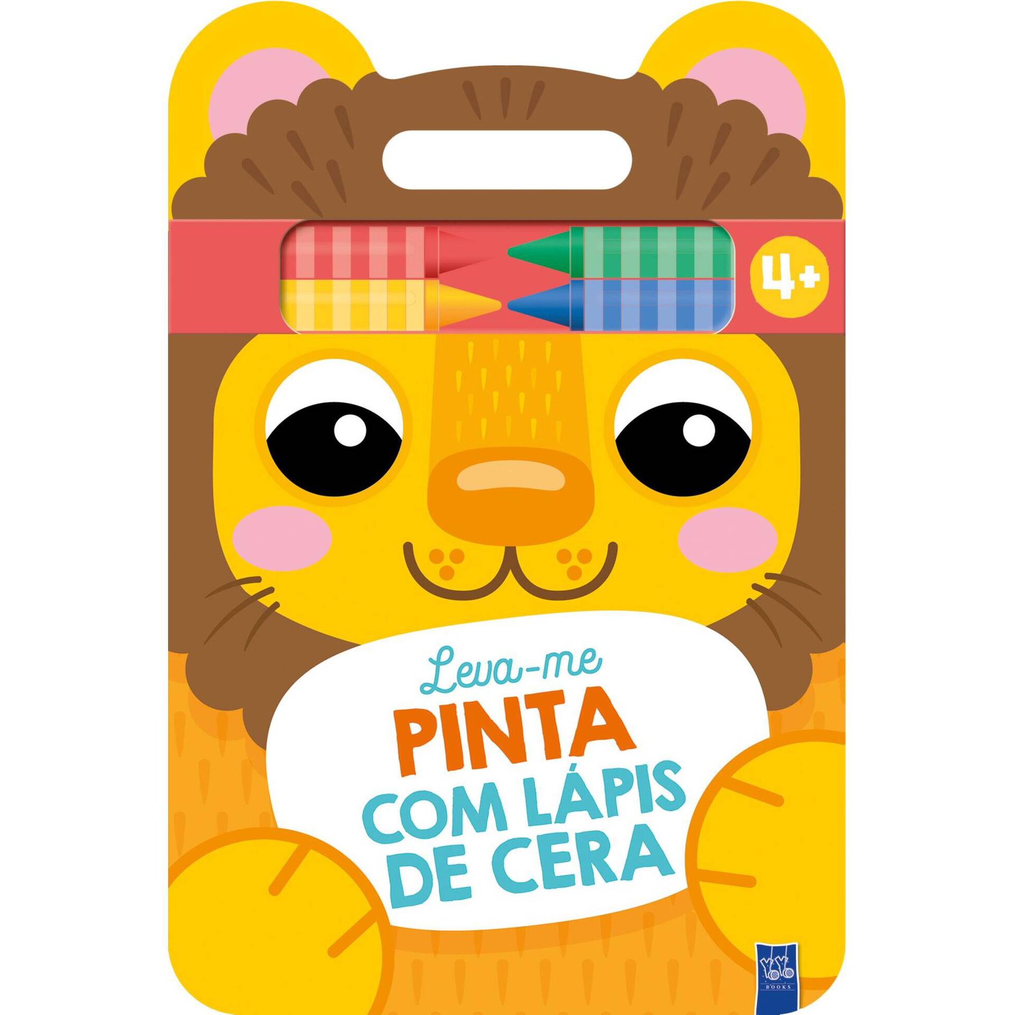 Leva-me Pinta com L&aacute;pis de Cera - Leoa de Yoyo Studios