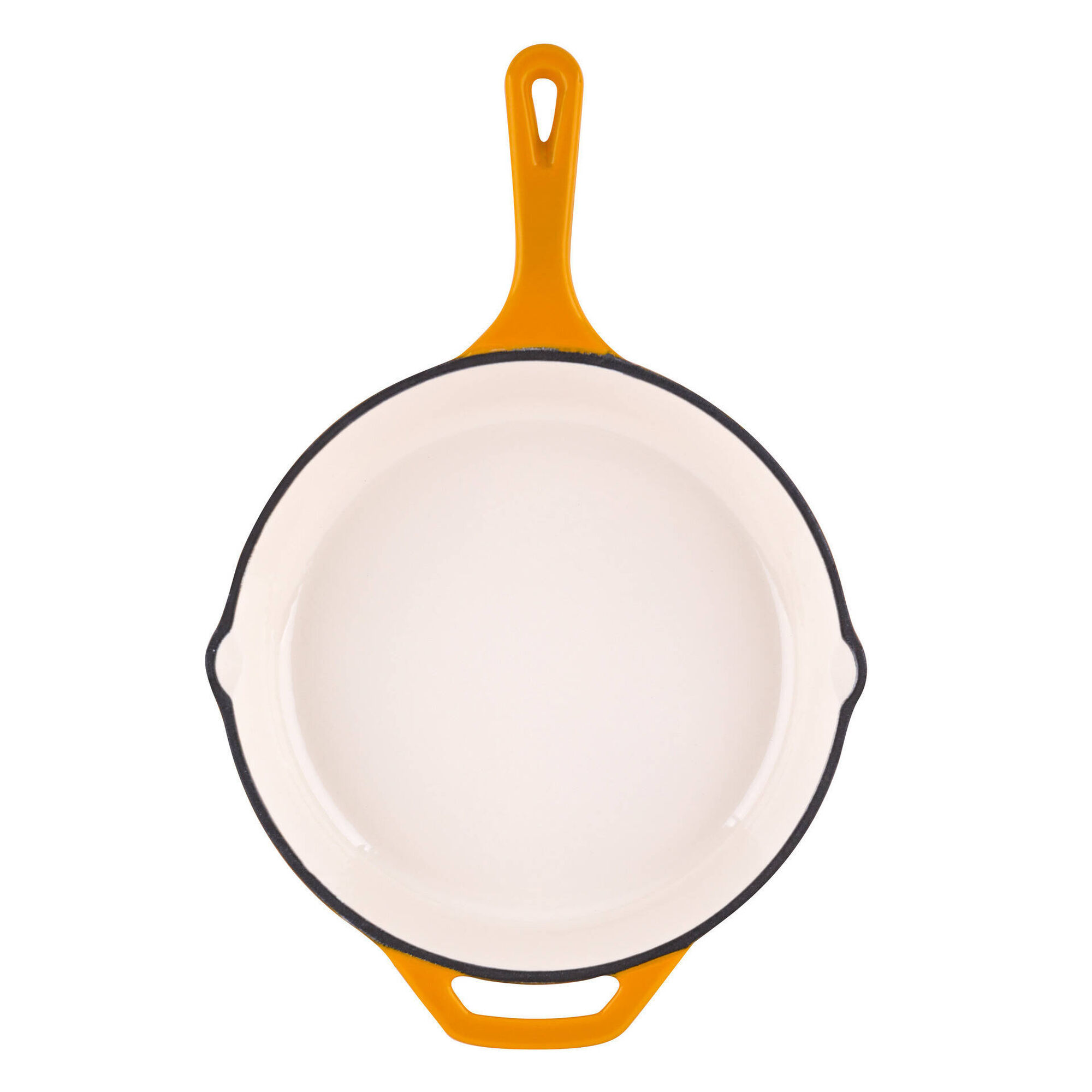 Frigideira Ferro Fundido 24cm Amarela