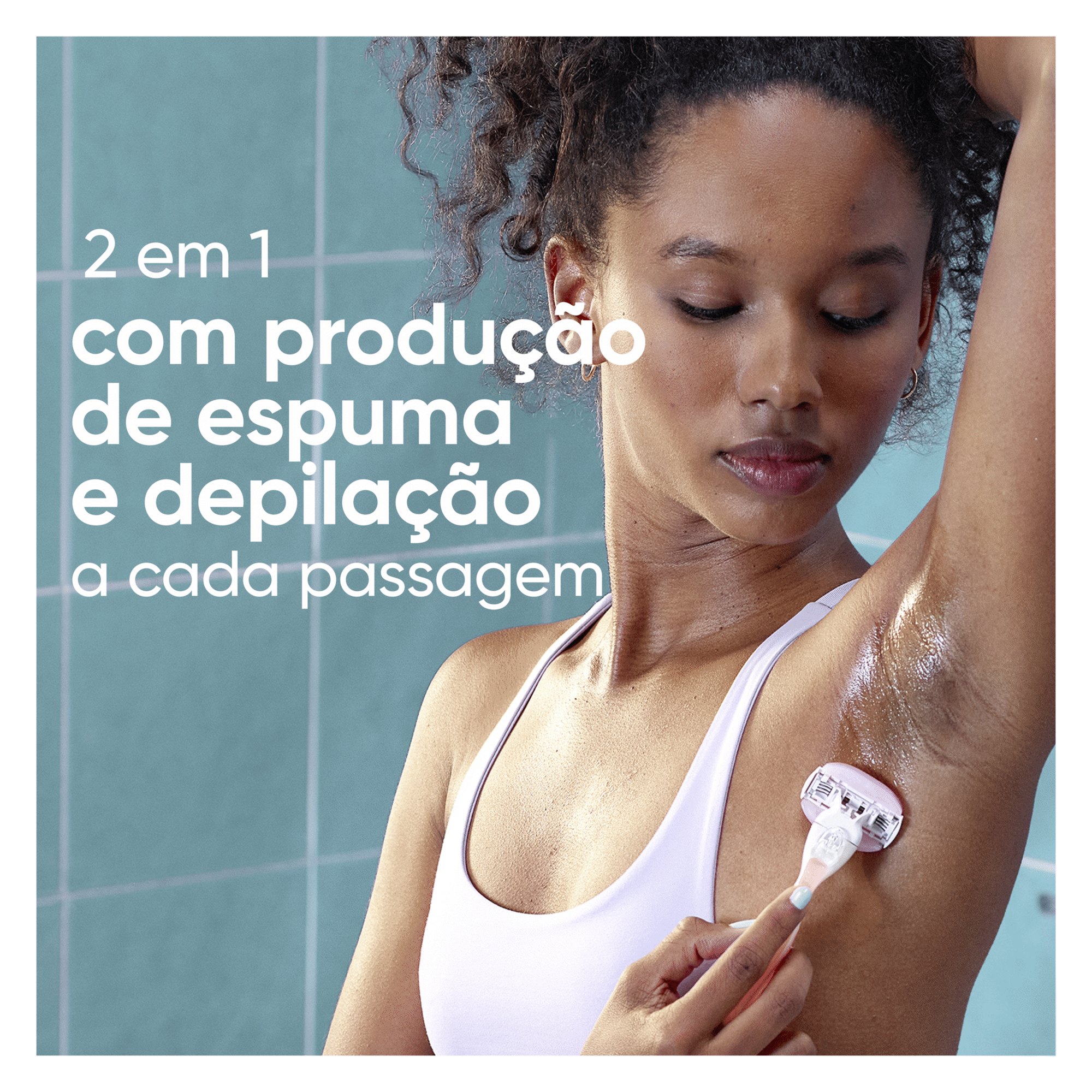 Máquina Depilatória Venus Comfortglide Spa Breeze com 1 Recarga Máquina Depilatória Venus Comfortglide Spa Breeze com 1 Recarga