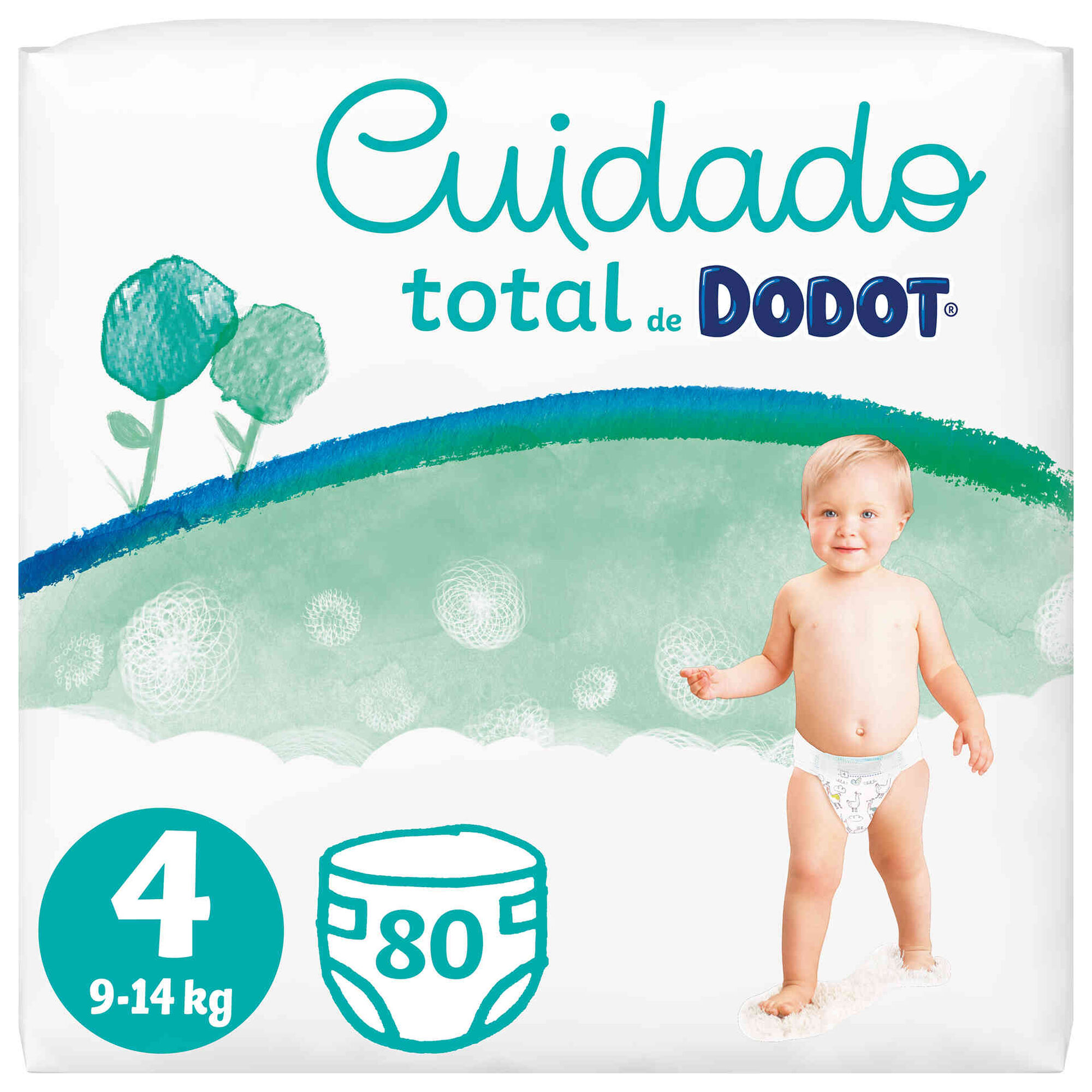 Fraldas Cuidado Total 9-14kg T4