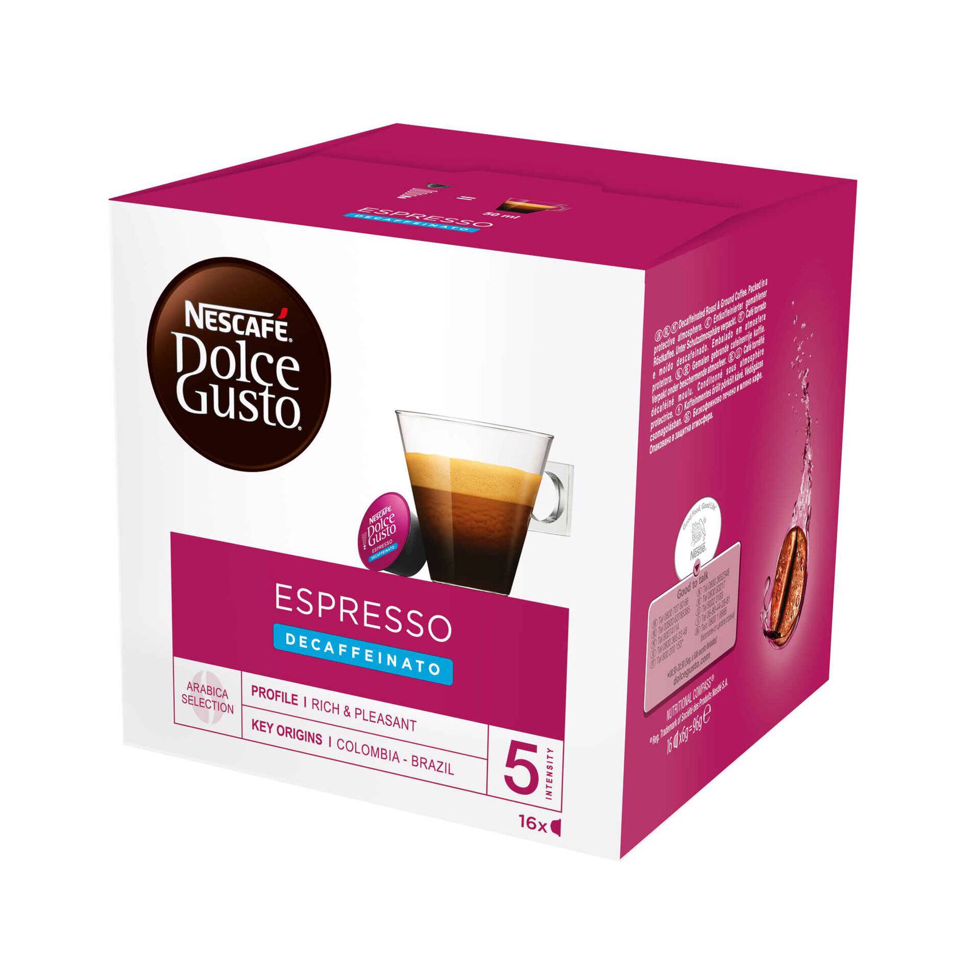 Cápsulas de Café Espresso Descafeinado Int 5 Cápsulas de Café Espresso Descafeinado Int 5