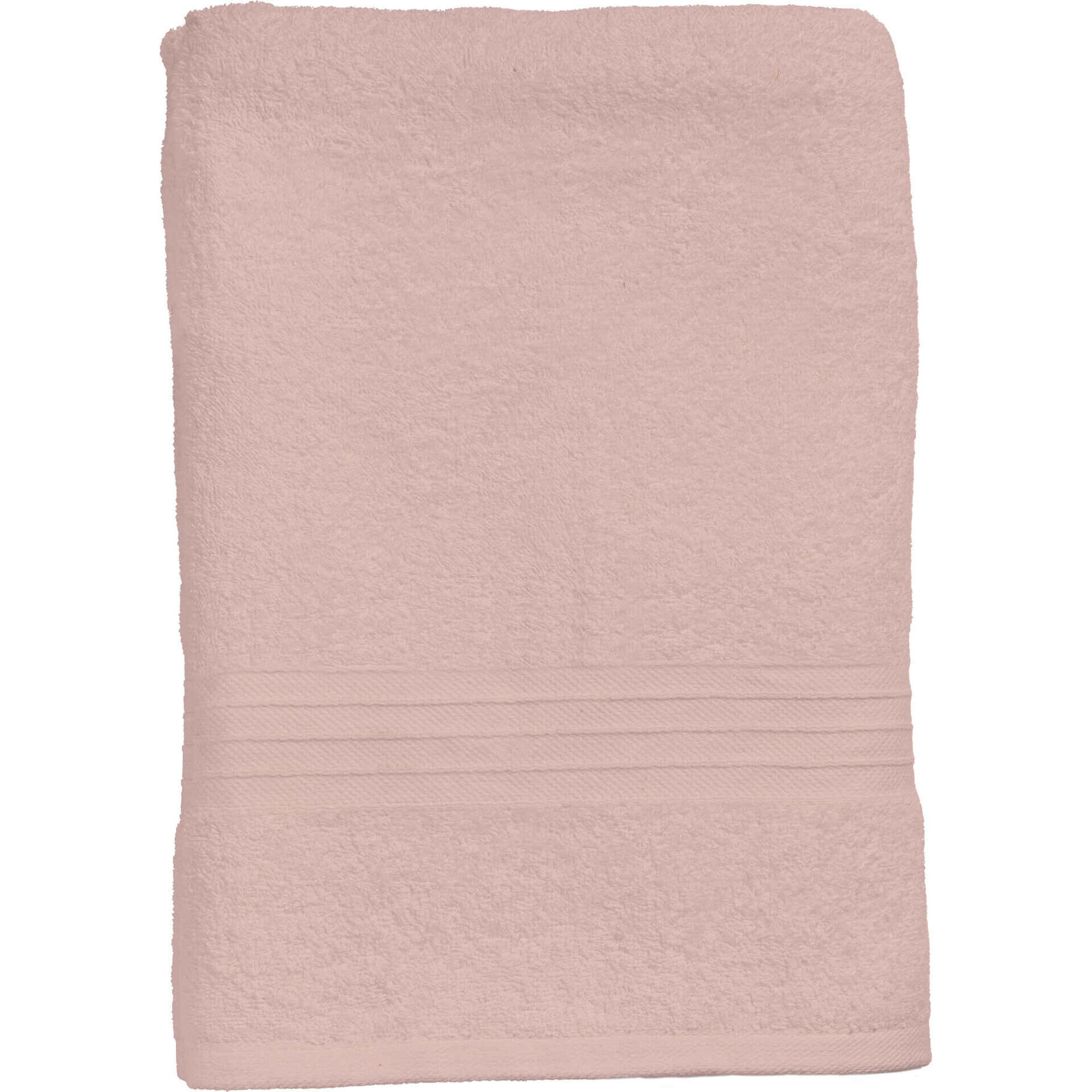 Toalha Mãos Algodão 100x50cm Suave Rosa
