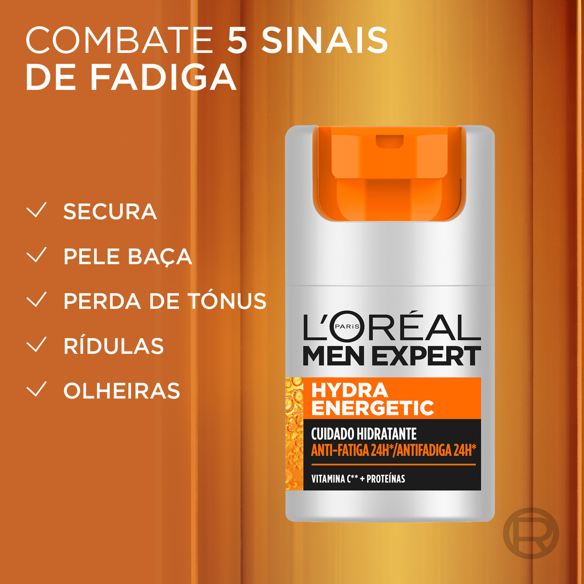 Creme de Rosto Hydra Energetic L'Or&eacute;al Paris Men Expert