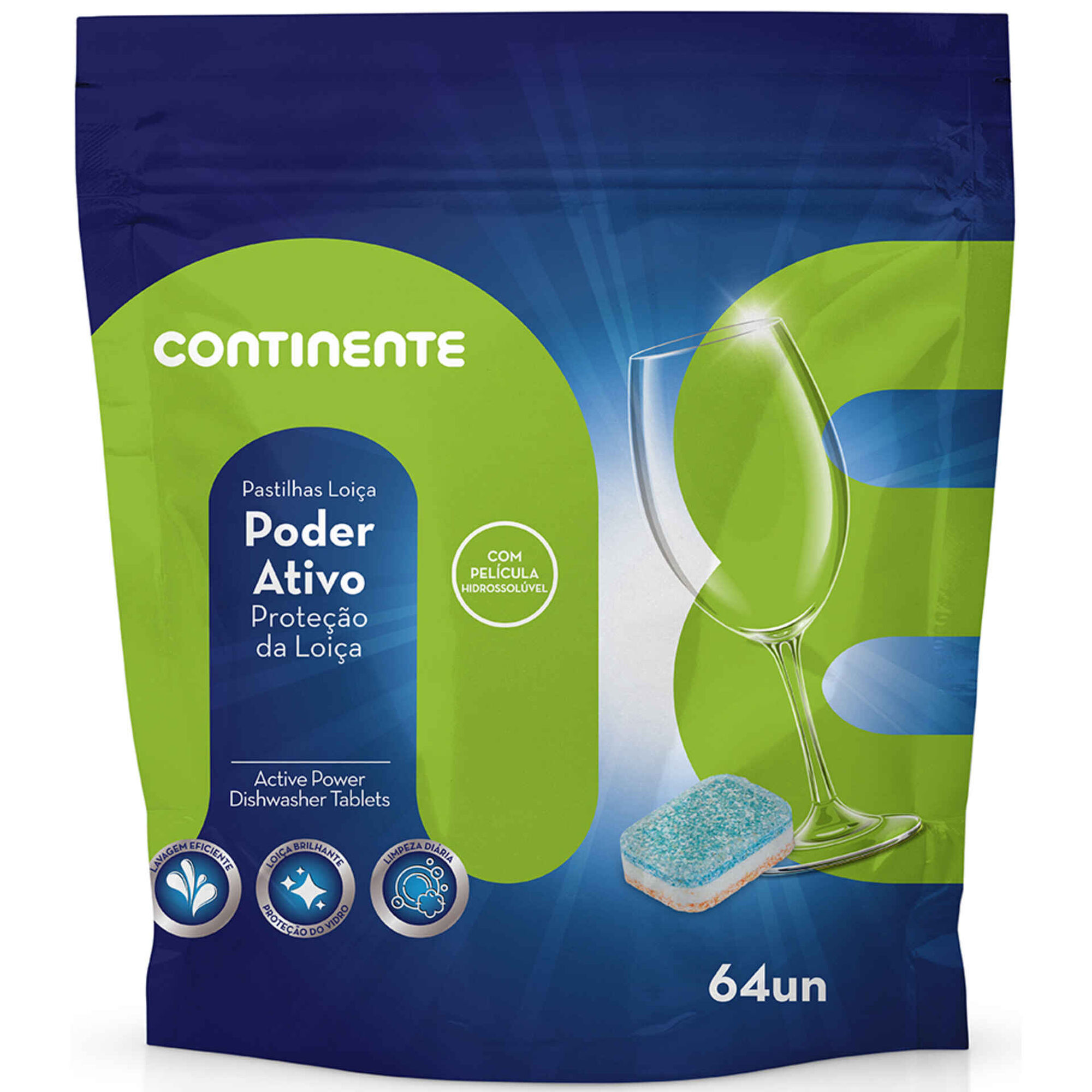 Detergente Máquina Loiça Pastilhas Poder Ativo