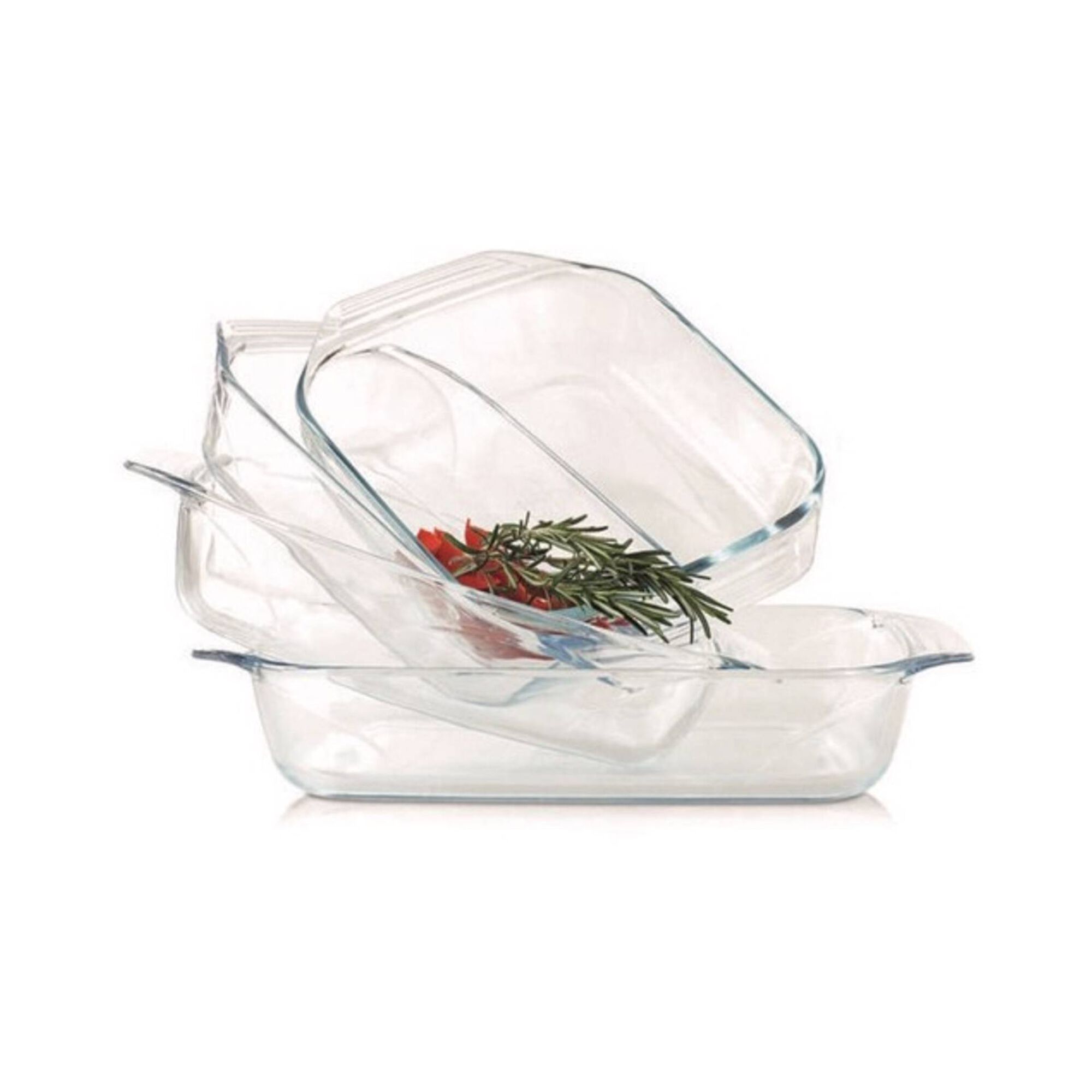 Assadeira Vidro 28x17cm Optimum