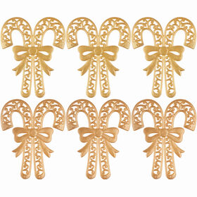 Conjunto 6 Bengalas Douradas