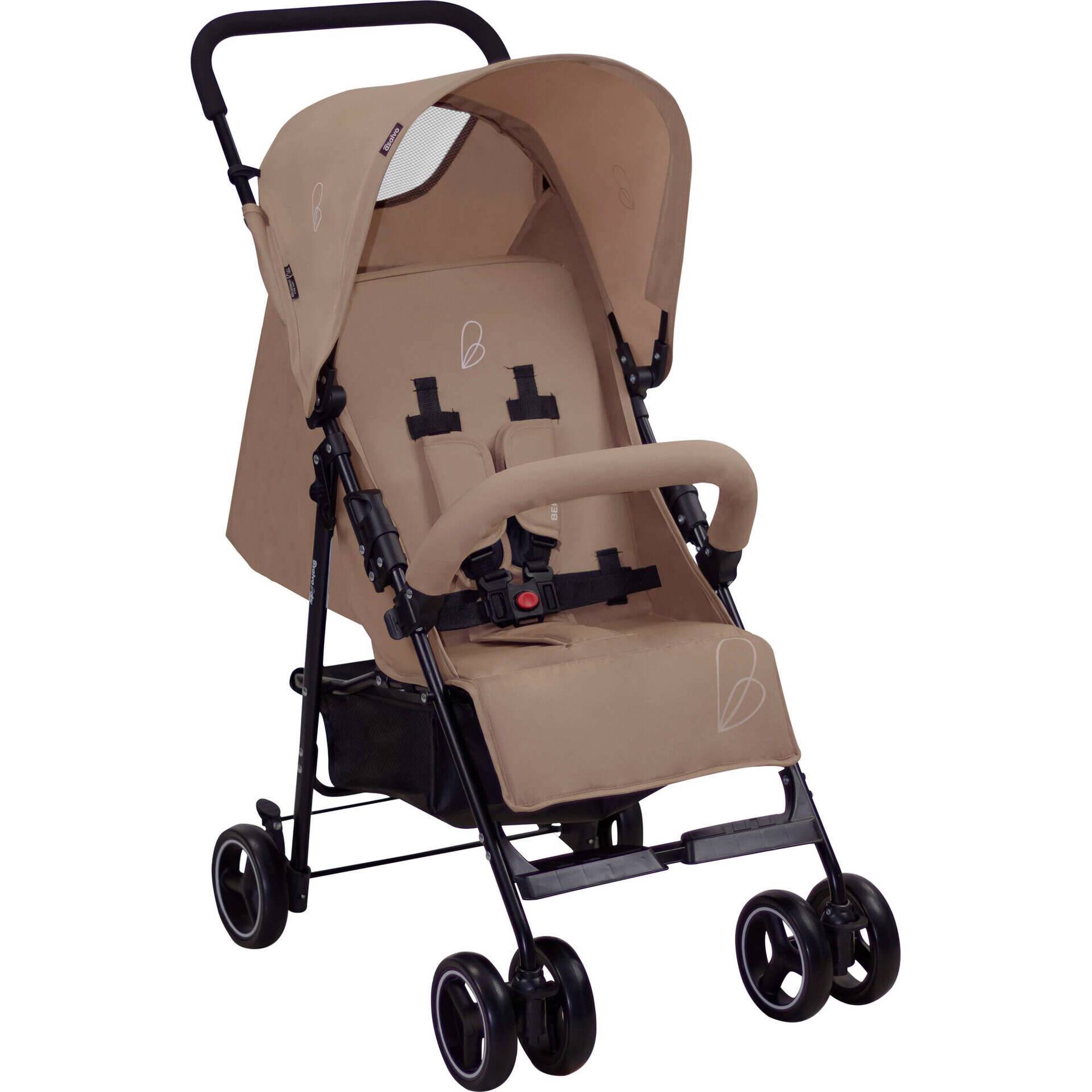 Carrinho de Passeio Bege Berlim