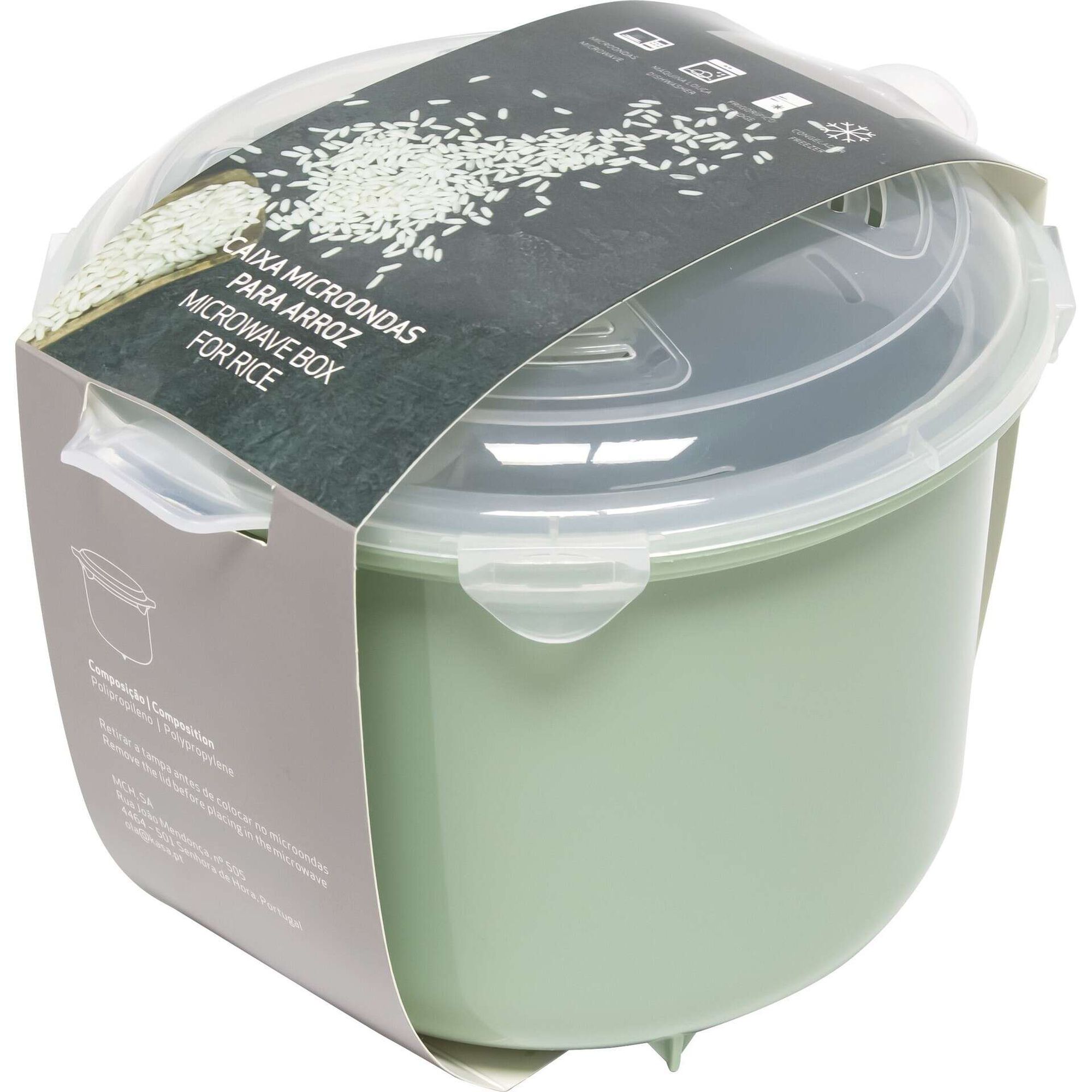Caixa Micro-ondas para Arroz Kasa