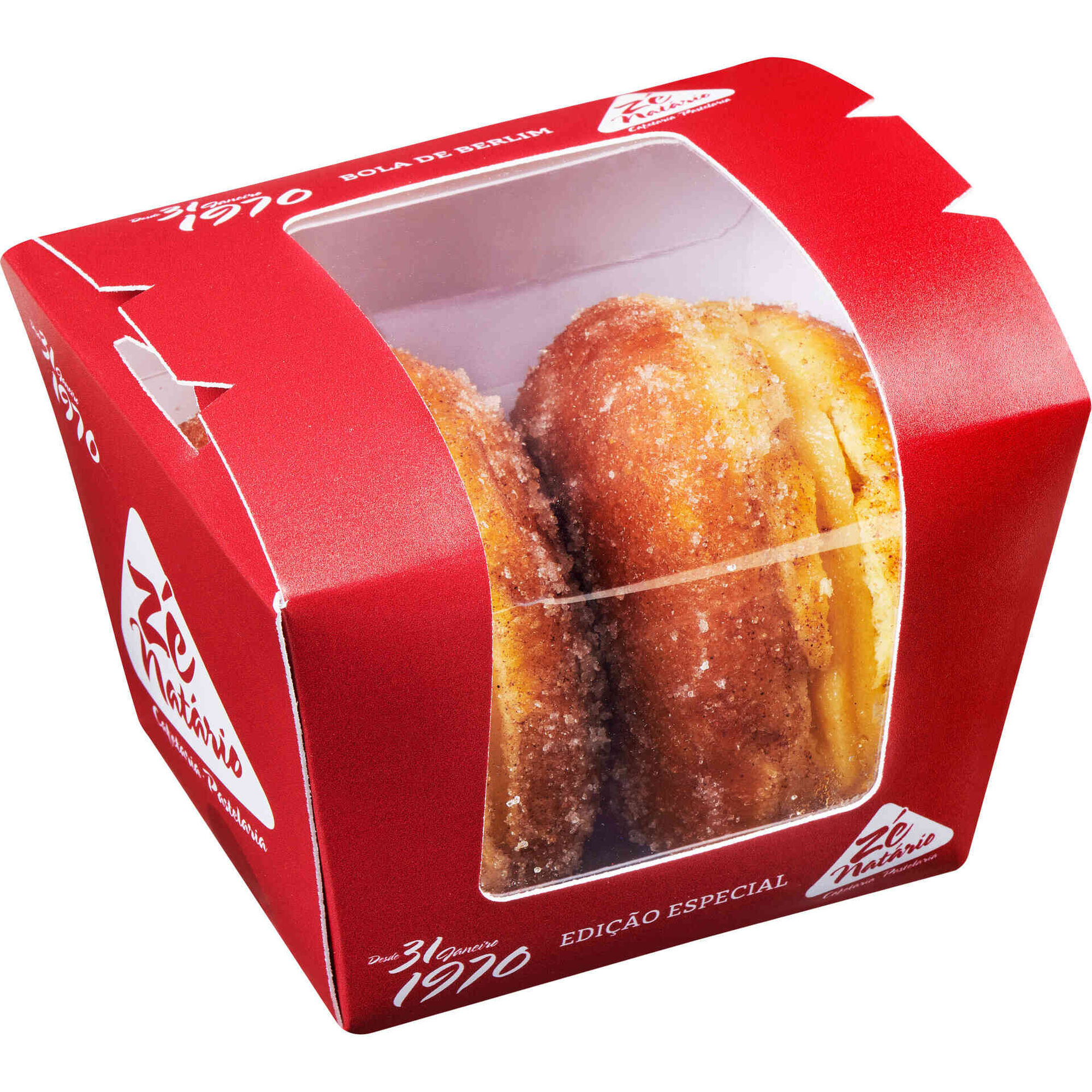 Bola de Berlim Pastelaria Z&eacute; Nat&aacute;rio