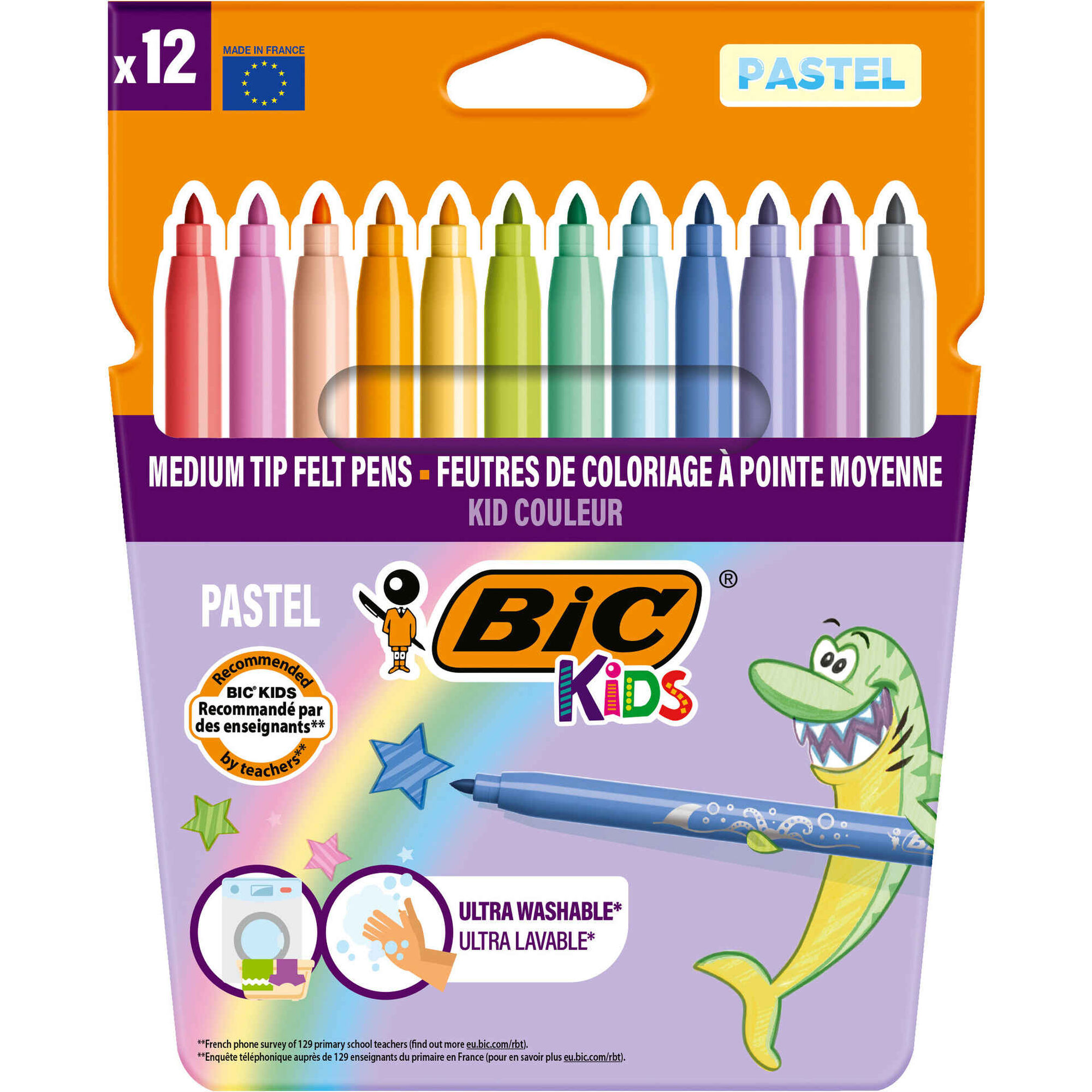 Marcadores de Colorir Pastel Bic