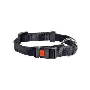 Coleira para Cão com Fecho Segurança Preta Pet+