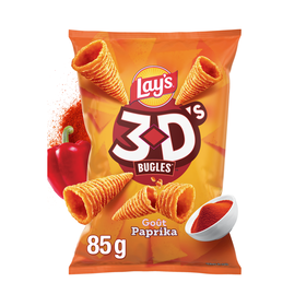 Snacks Milho 3D's Cones Paprika Lay's