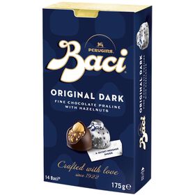 Bombons de Chocolate Negro com Avel&atilde; Baci