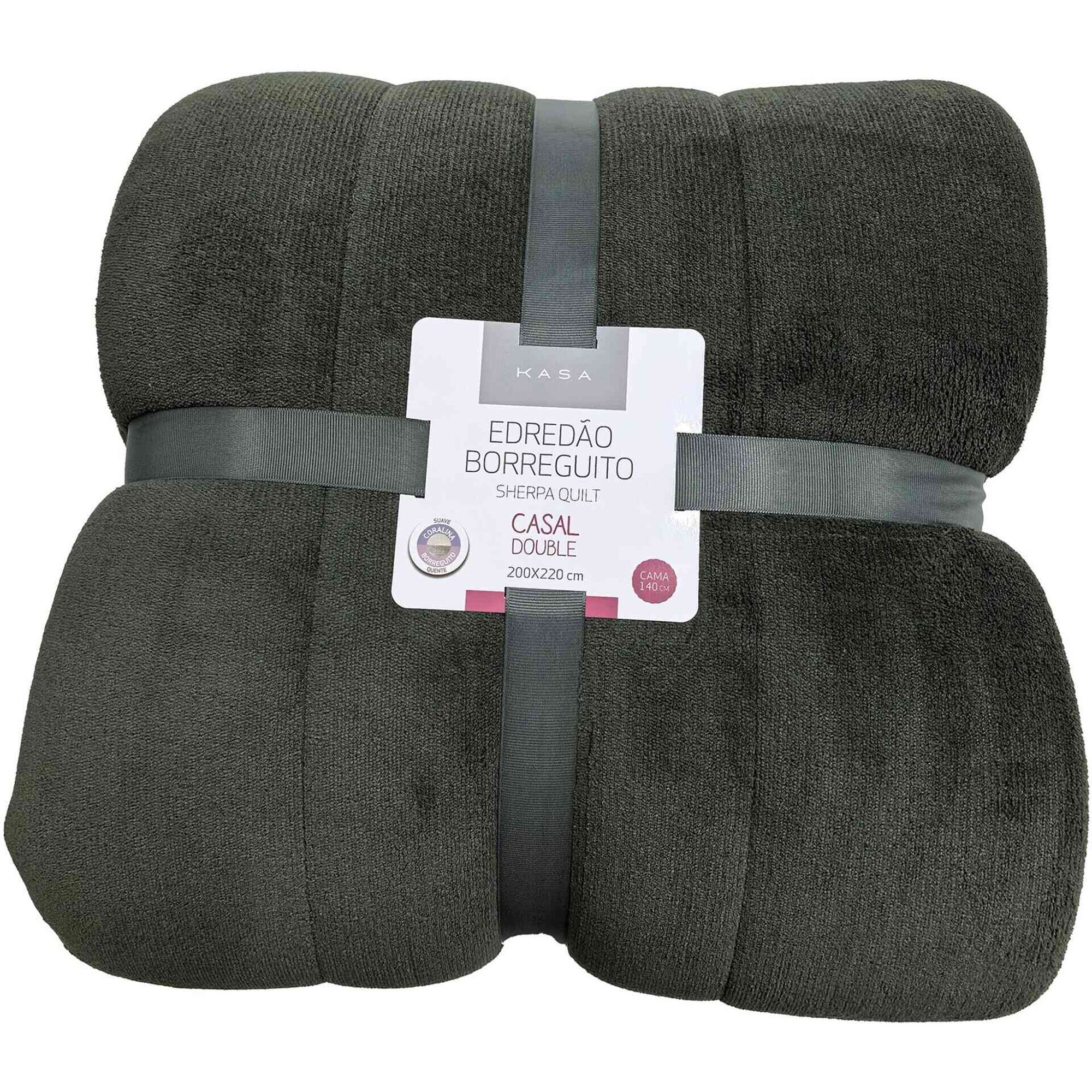 Edredão Coral Borreguito Verde