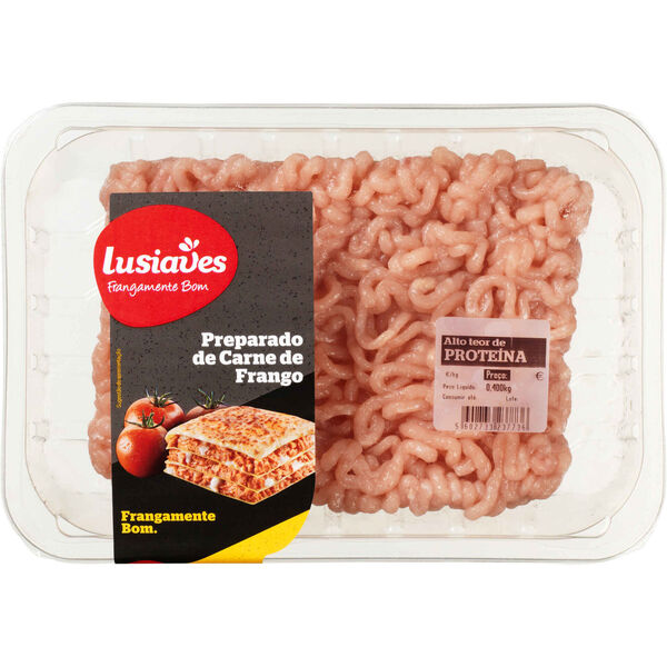 Preparado de Carne Picada de Frango Lusiaves