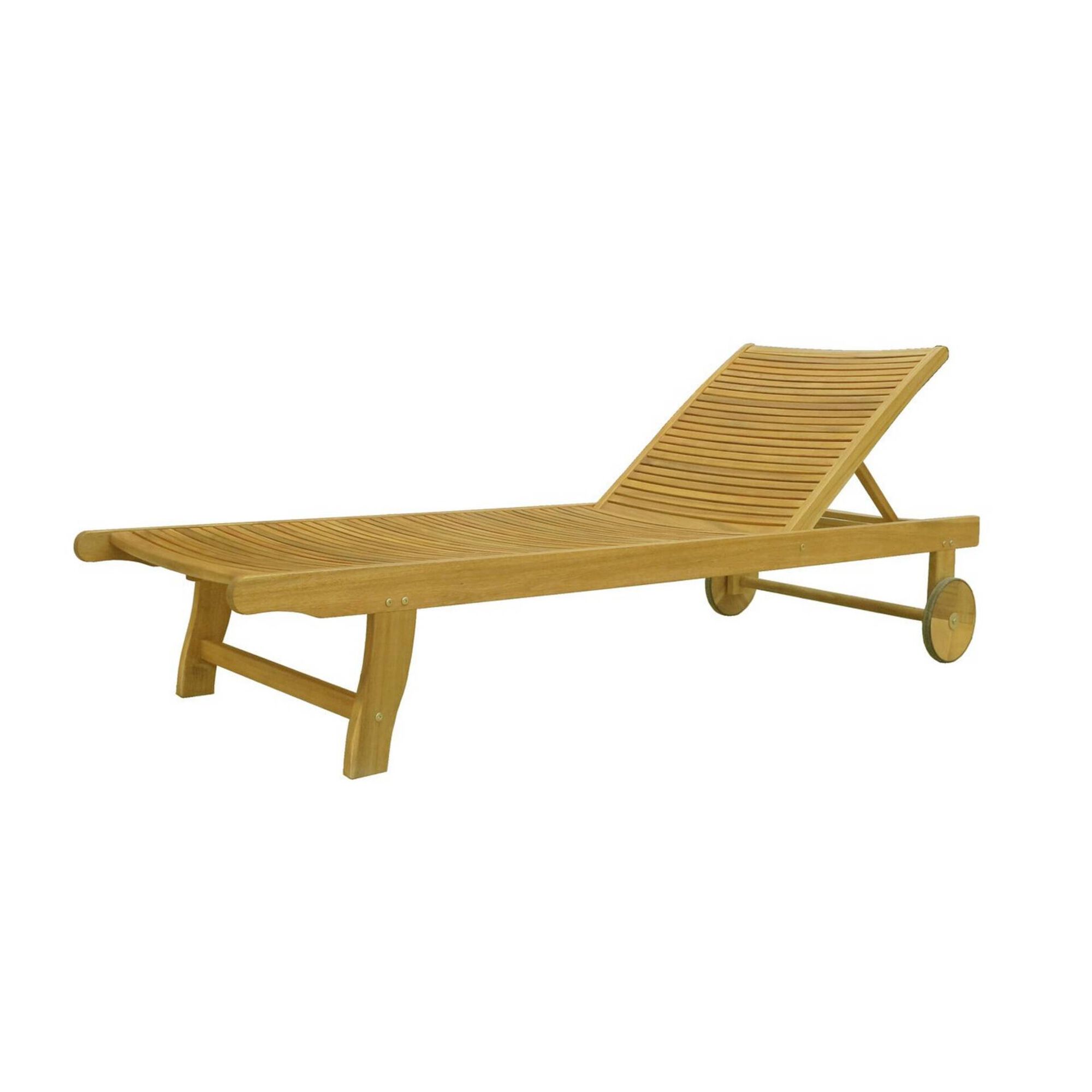 Espreguiçadeira de Madeira Acácia