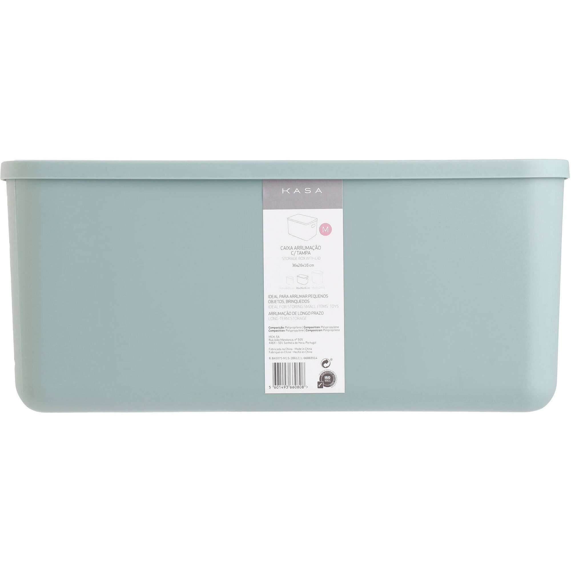 Caixa Arruma&ccedil;&atilde;o Pl&aacute;stico Verde