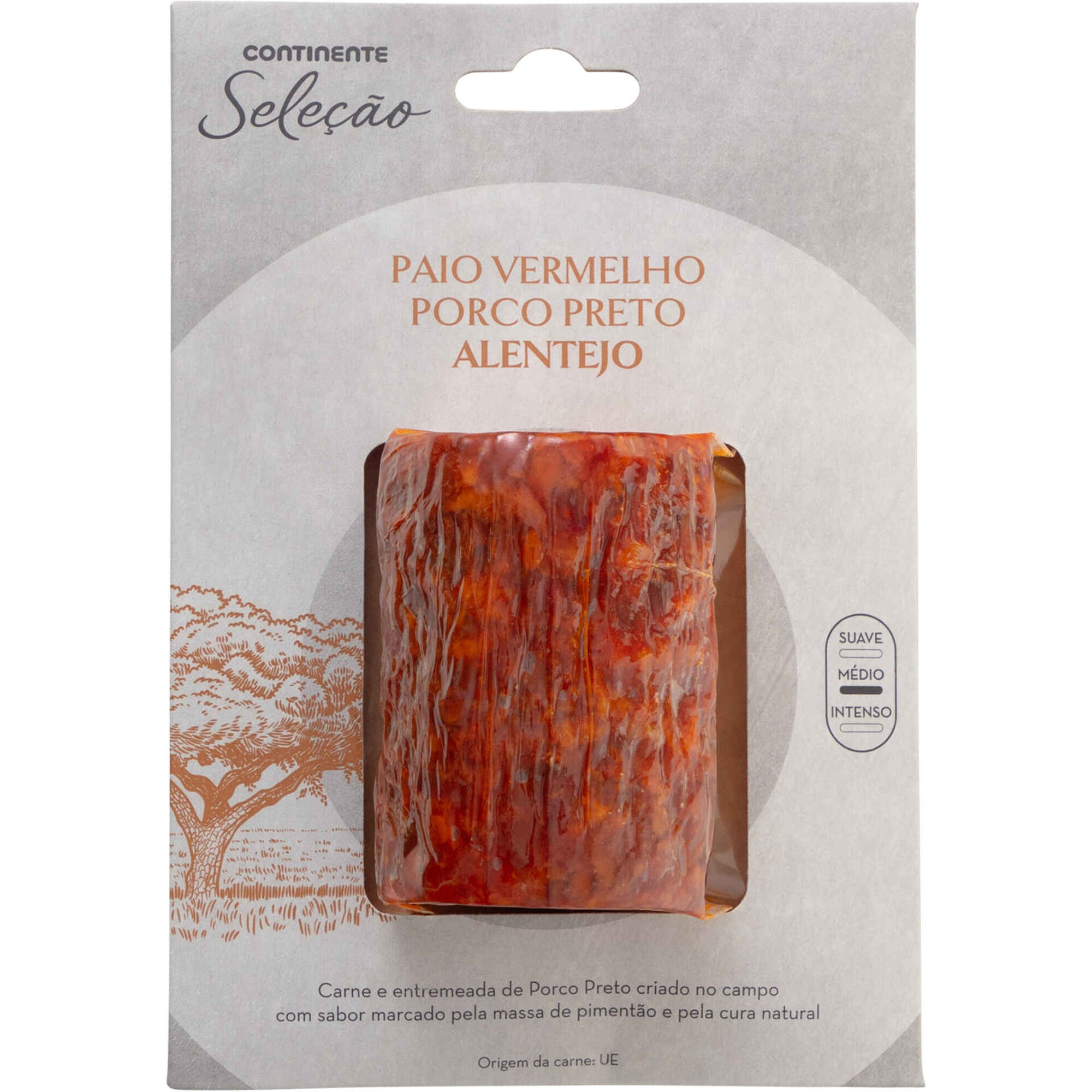 Paio Vermelho de Porco Preto Continente Sele&ccedil;&atilde;o