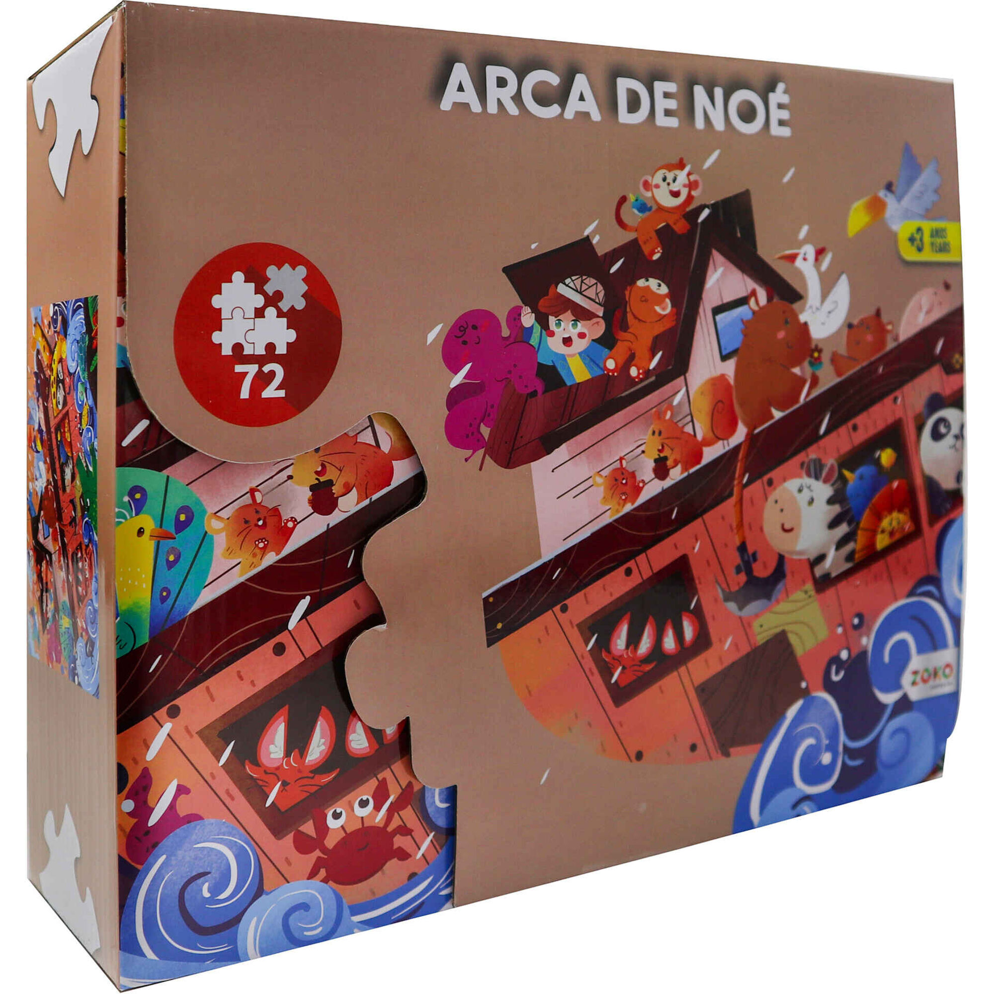 Zoko - Puzzle 72 Pe&ccedil;as