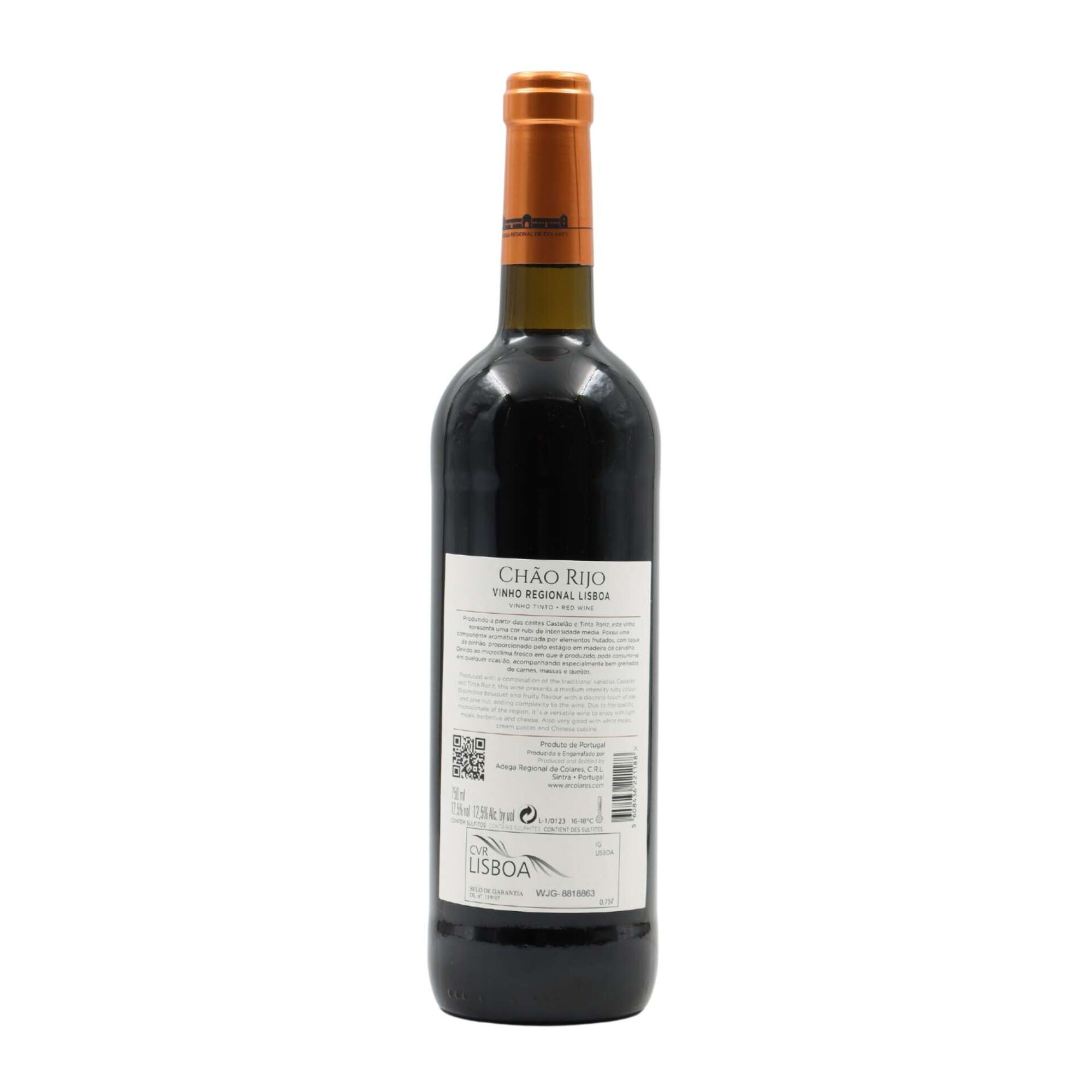 Adega De Colares Ch&atilde;o Rijo Lisboa Vinho Tinto