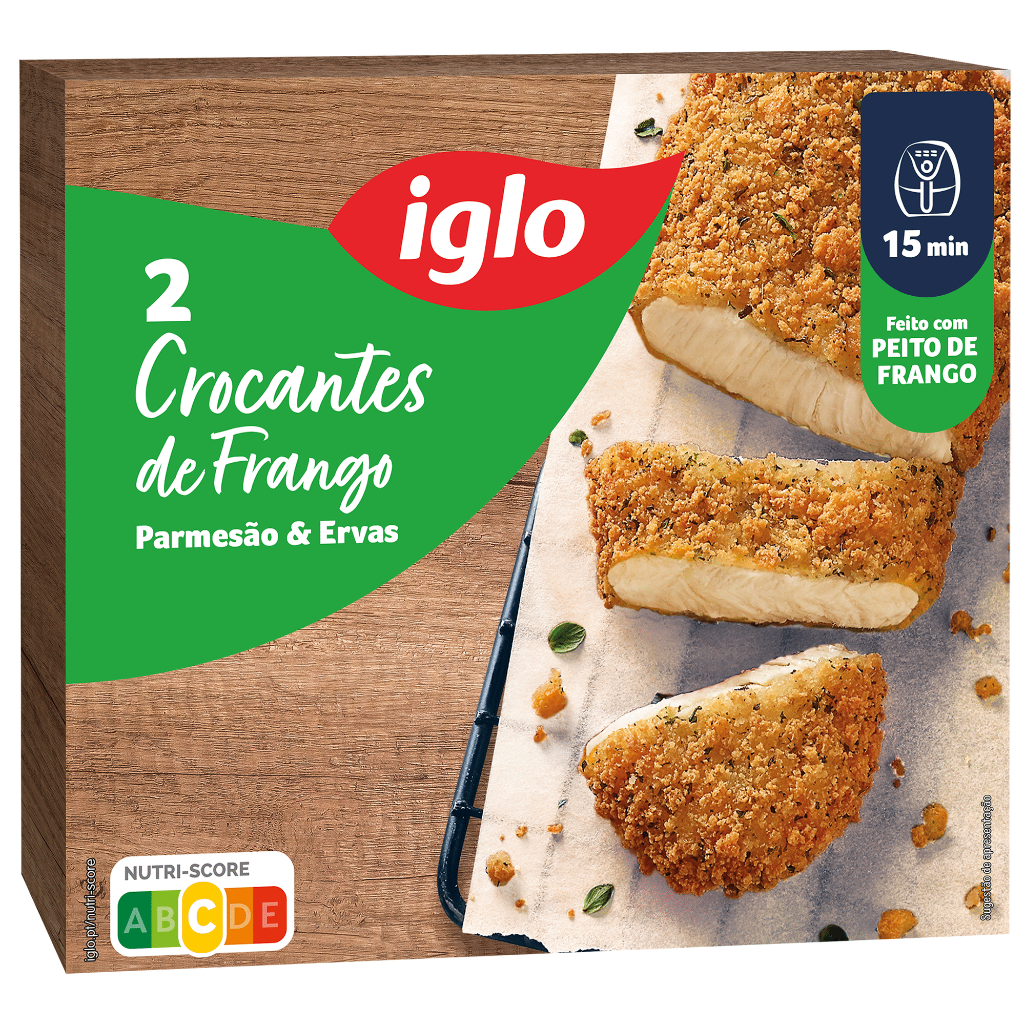 Crocantes de Frango Parmes&atilde;o e Ervas Iglo