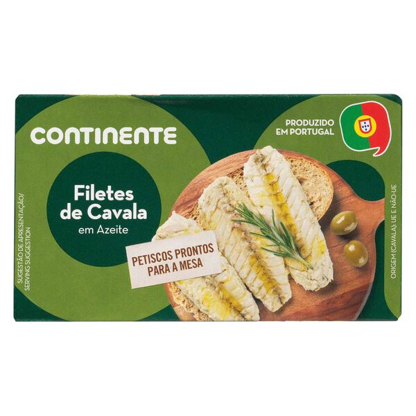 Filete de Cavala em Azeite Continente