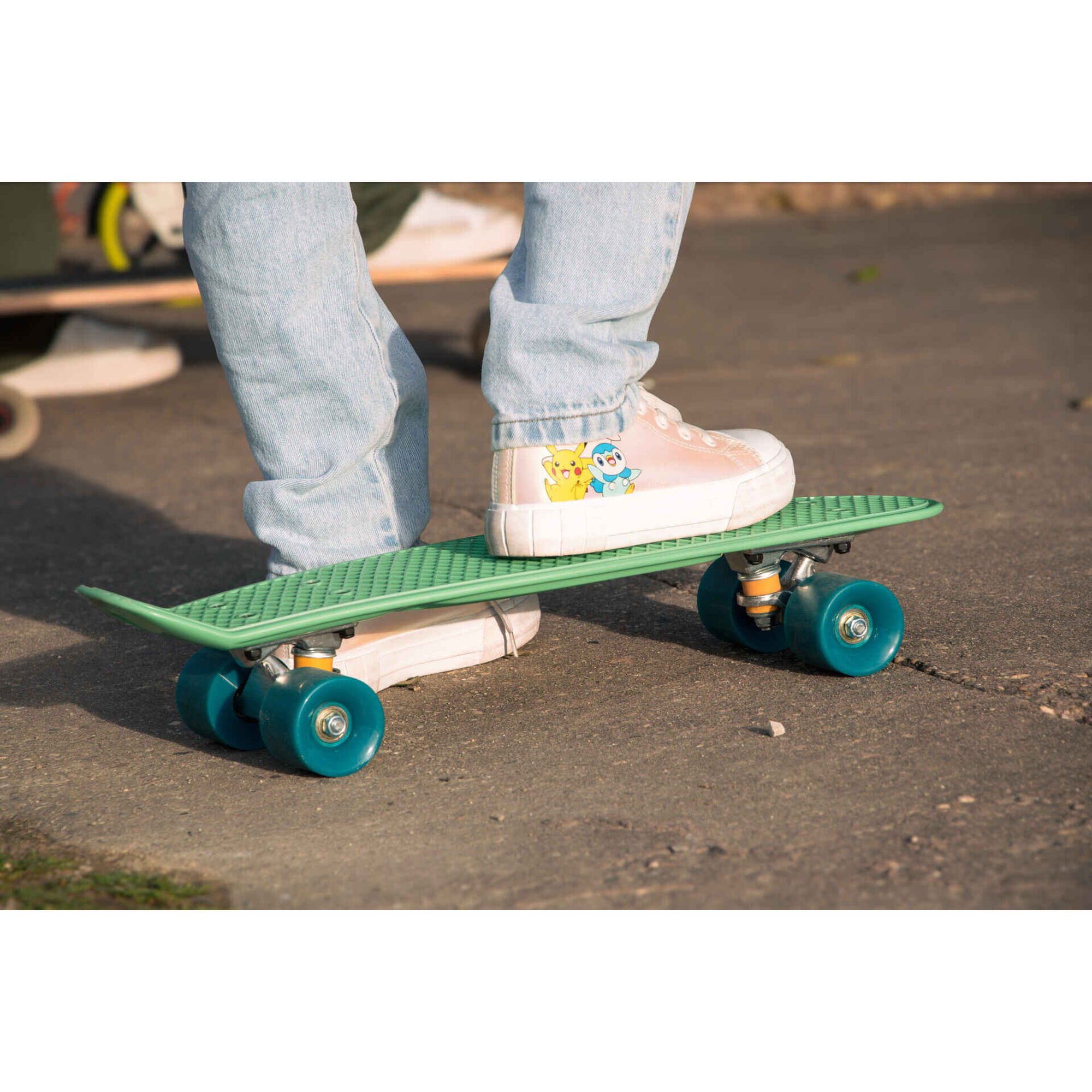 Mini Skate de Crian&ccedil;a Verde &Aacute;gua Berg