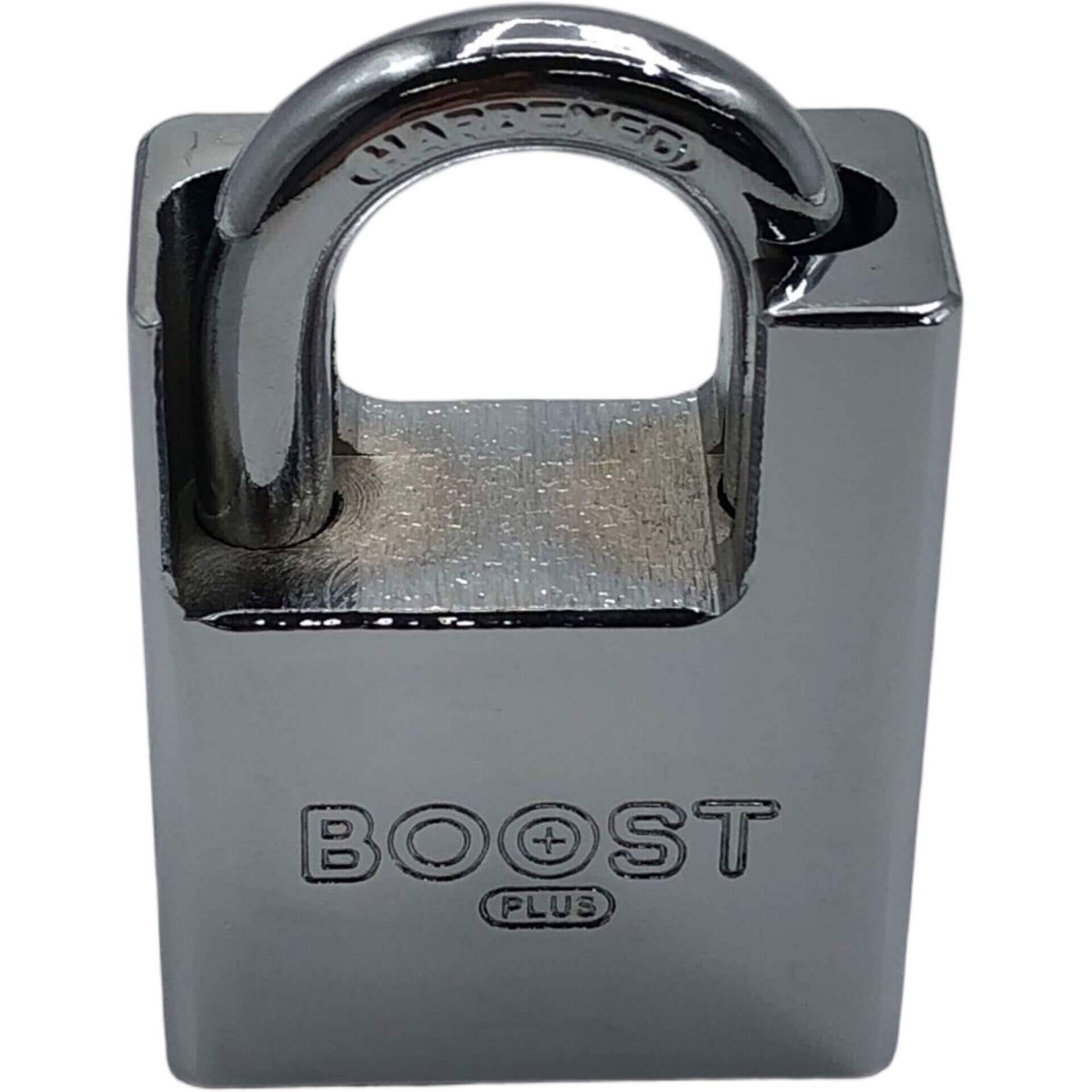 Cadeado Extra Forte com Chave Prateado Boost