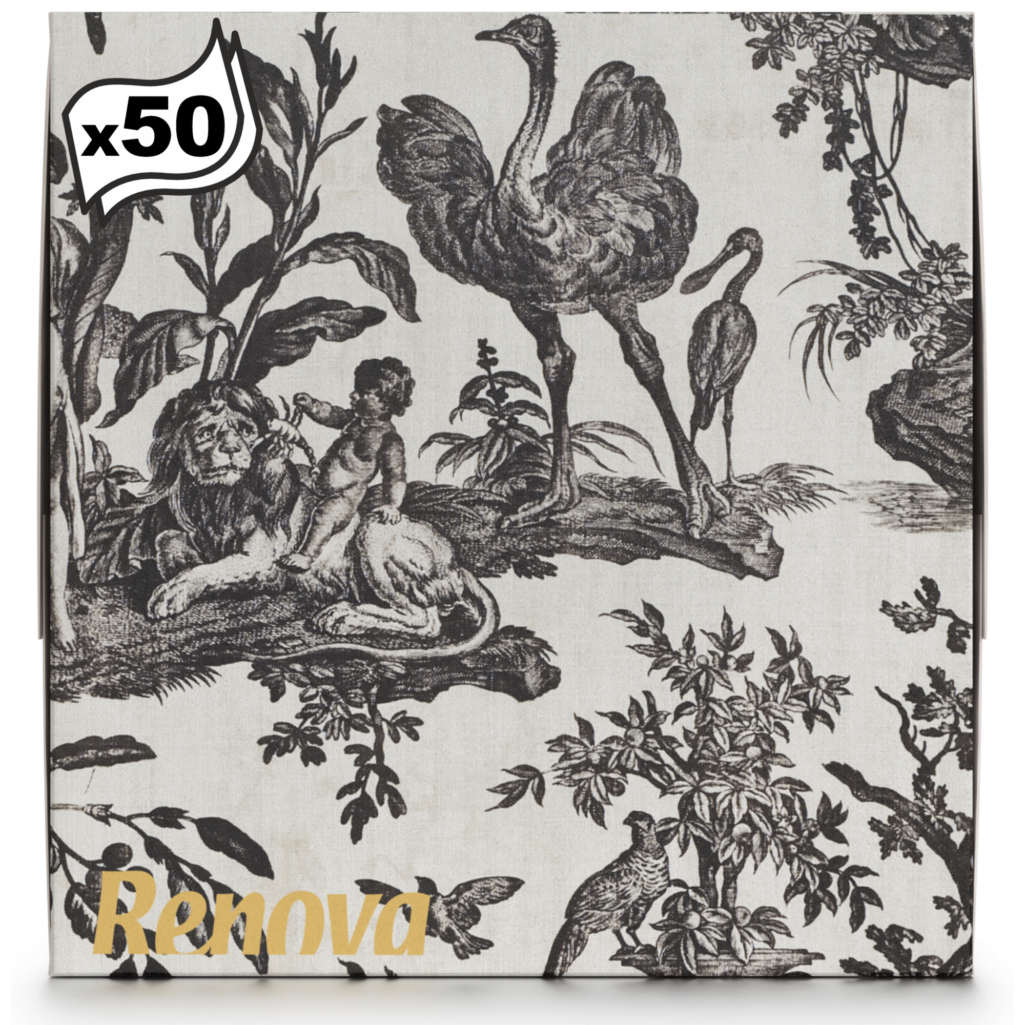 Len&ccedil;os Faciais Design Sazonais Renova