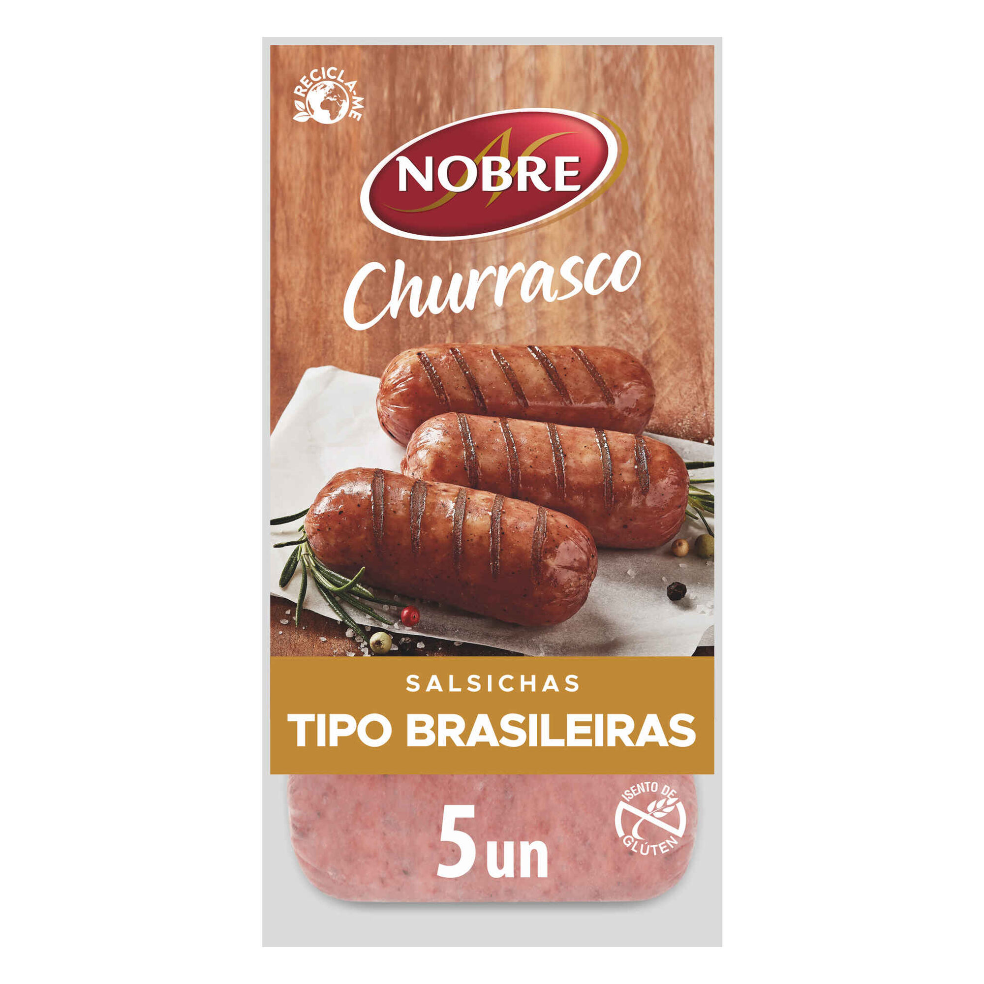 Salsichas Tipo Brasileiras Churrasco