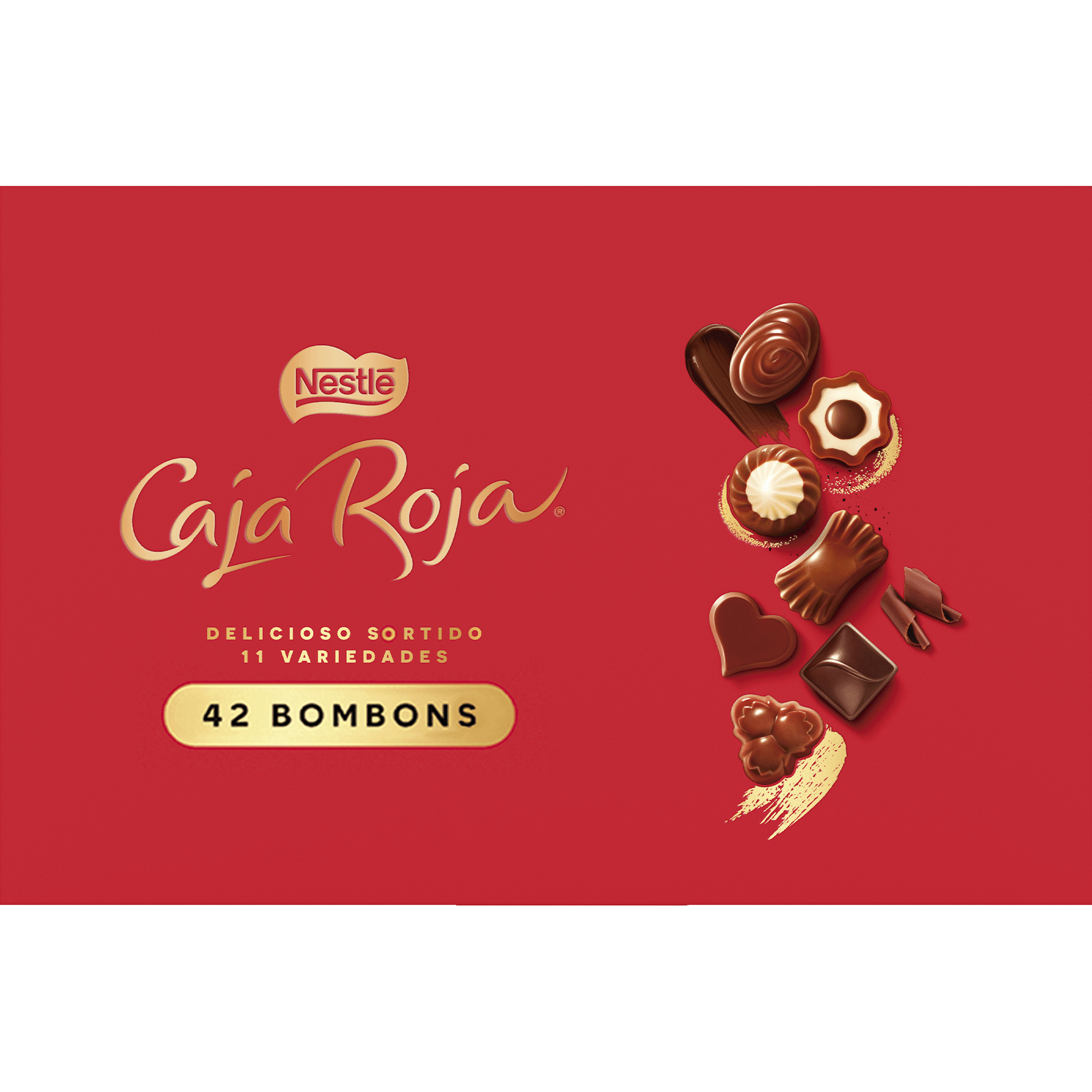 Bombons de Chocolate Caja Roja
