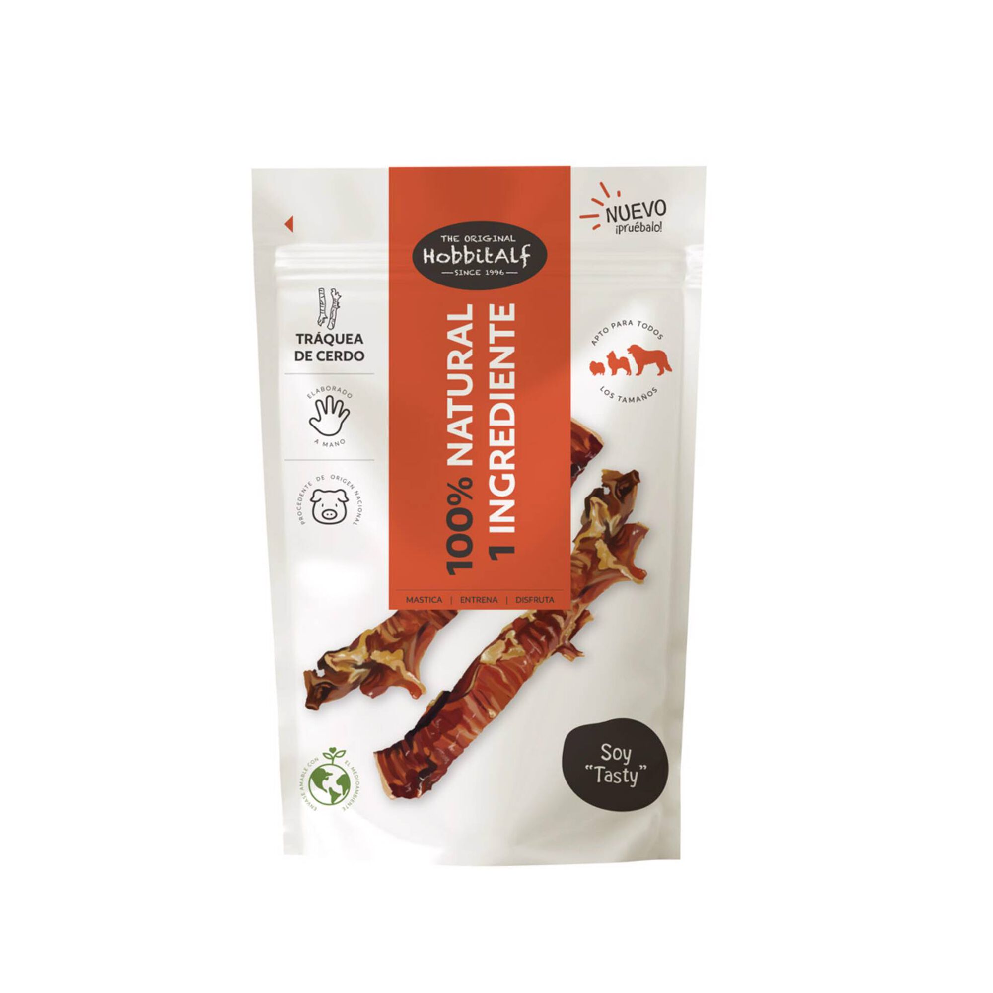 Snack para C&atilde;o Traqueia de Porco Hobbitalf