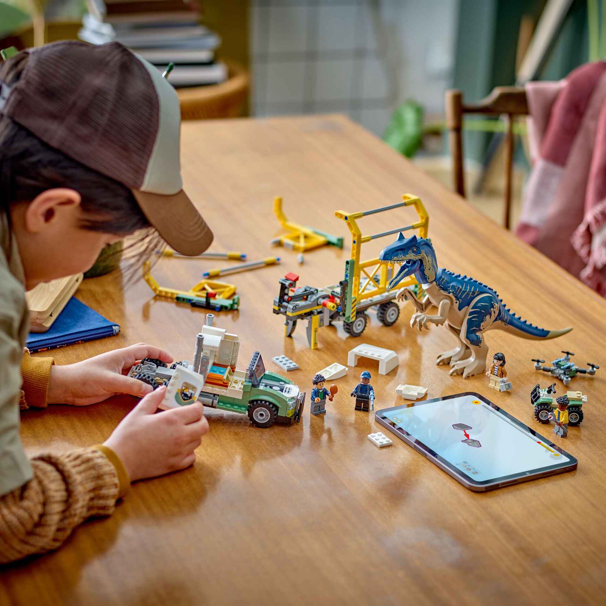 Missões de Dinossauros: Camião de Transporte de Alossauro - 76966