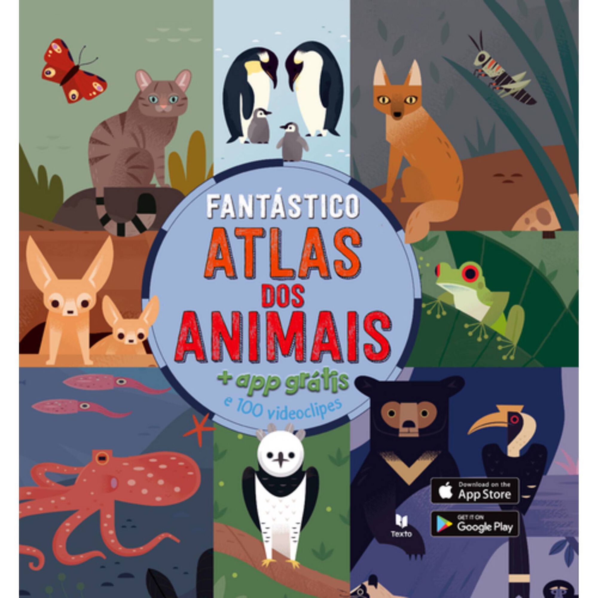 Fant&aacute;stico Atlas dos Animais de V&aacute;rios Autores