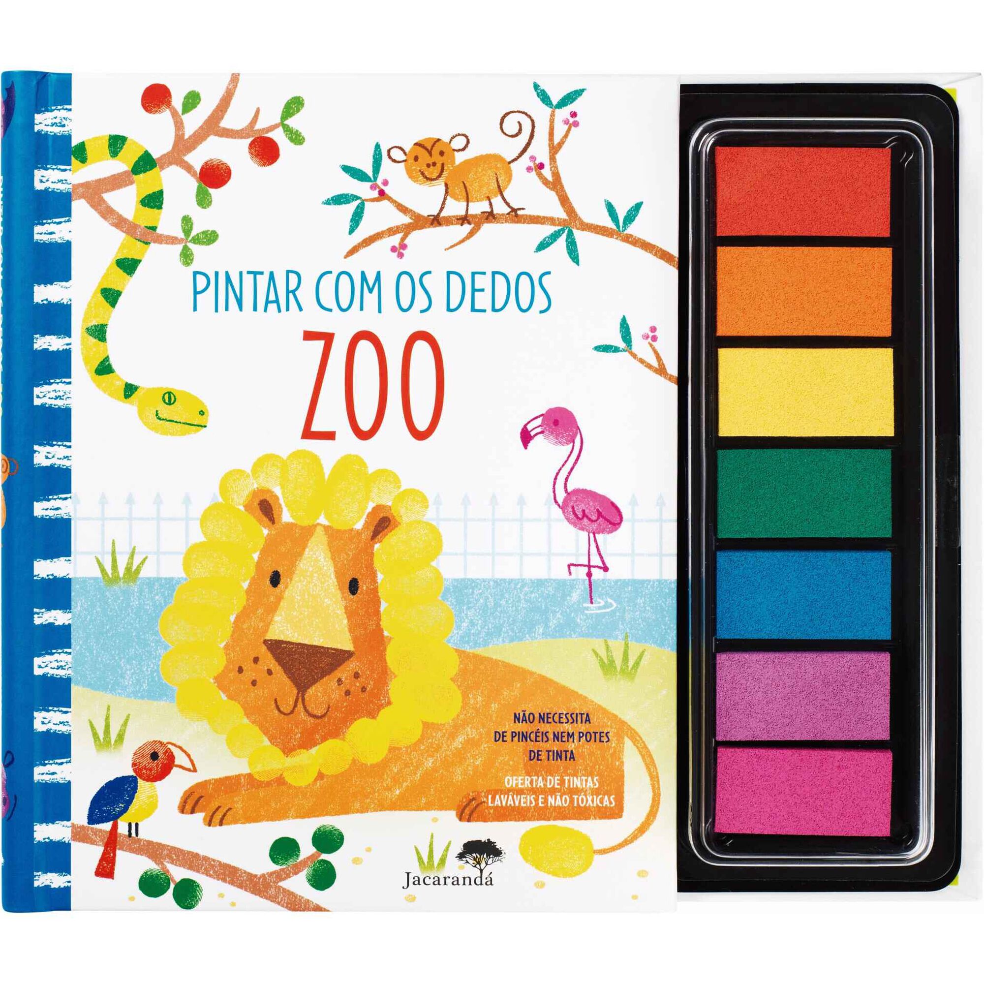 Pintar com os Dedos - Zoo