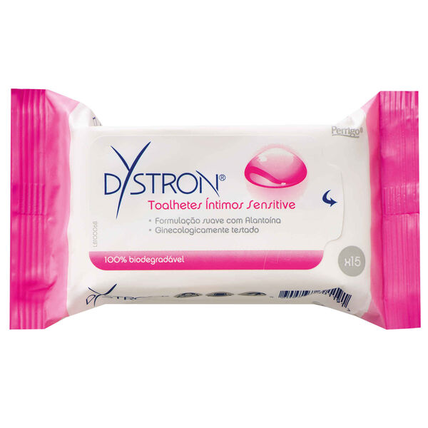Toalhitas Intímas Sensitive Dystron