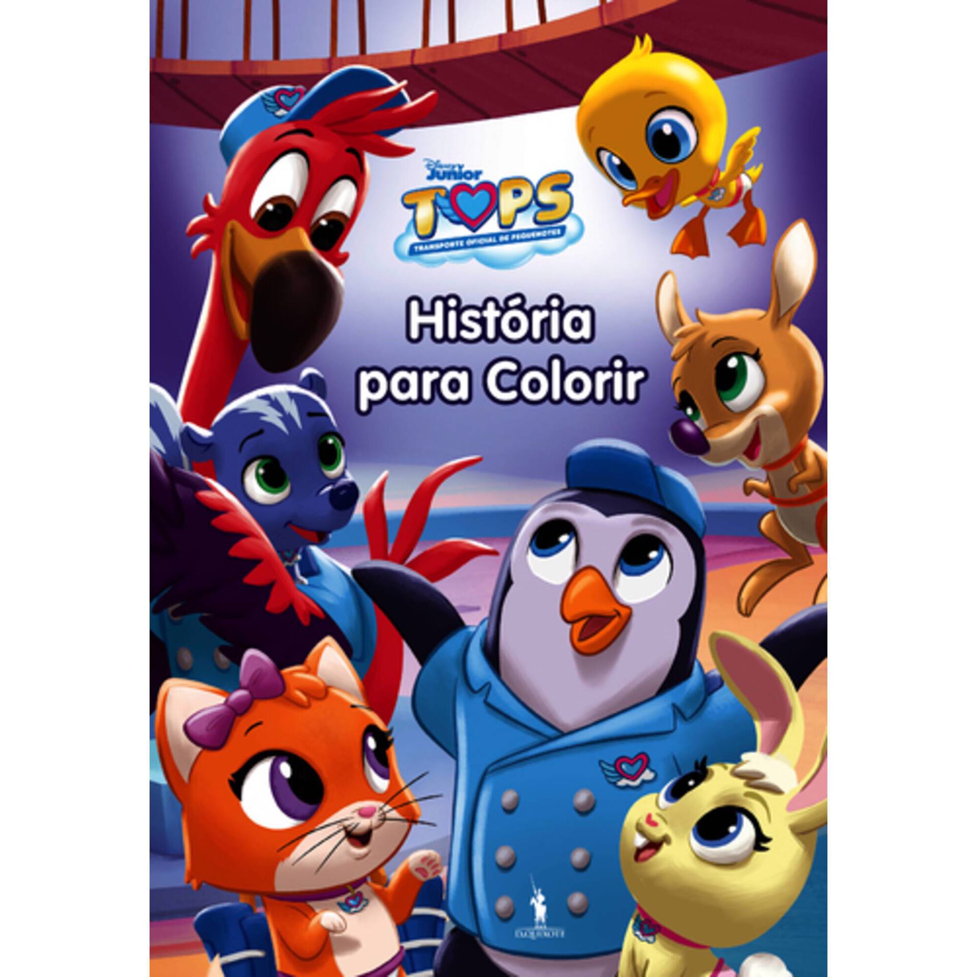 Tops: Hist&oacute;ria para Colorir de Disney