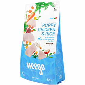Ra&ccedil;&atilde;o para C&atilde;o J&uacute;nior Low Grain Frango e Arroz Weego